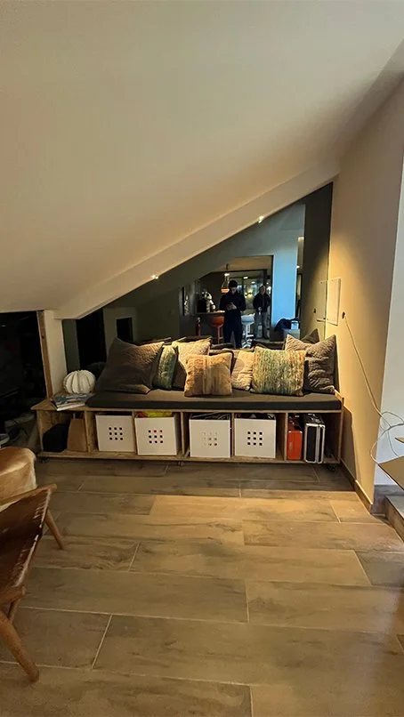 miroir chambre trapèze - angle design pour déco intérieure