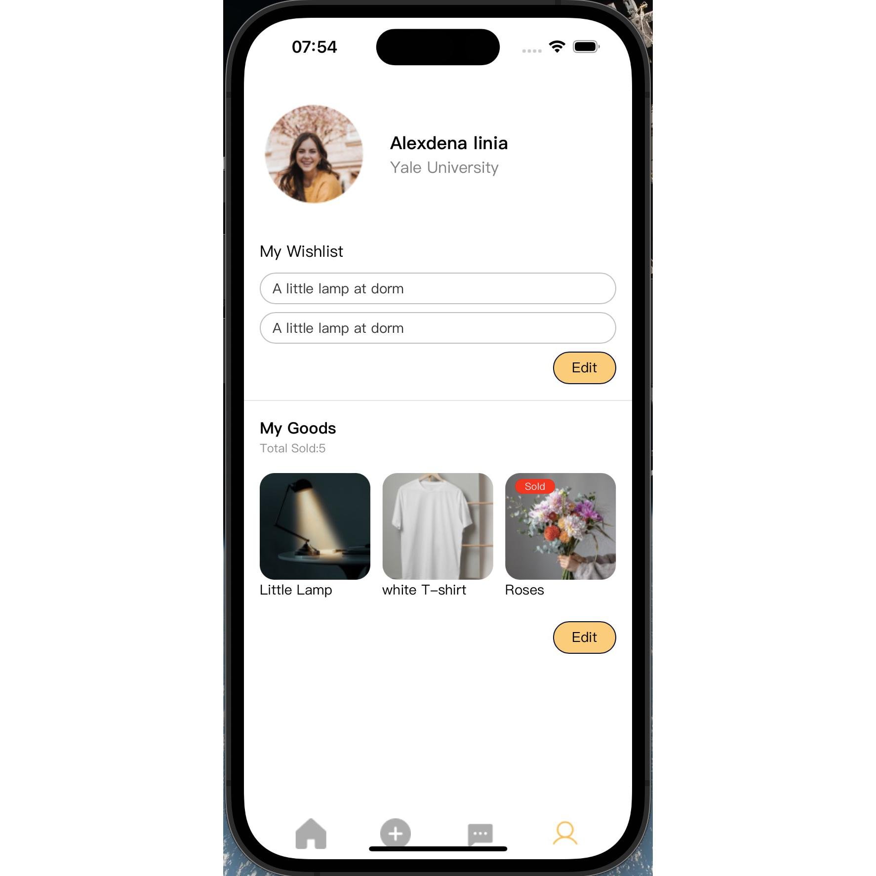 Added wishlist function