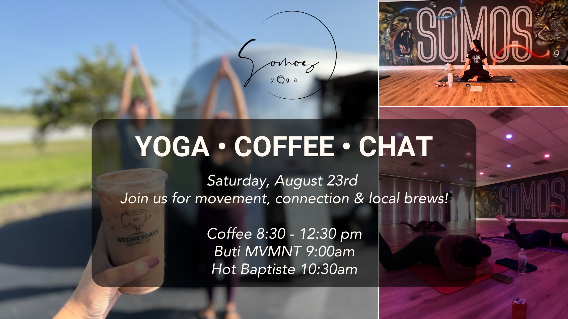 YOGA • COFFEE • CHAT
