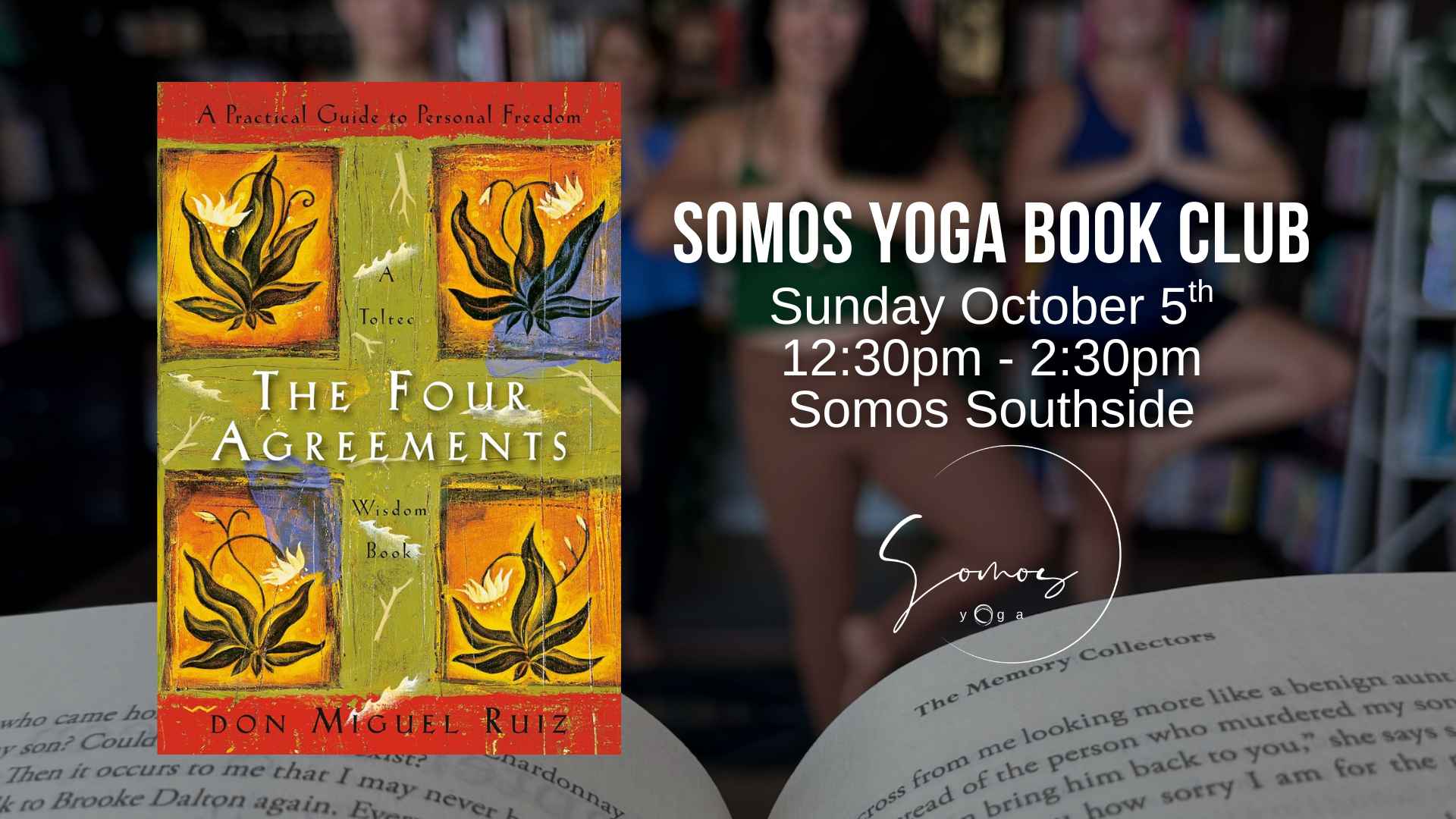 October Yoga Book Club: The Four Agreements