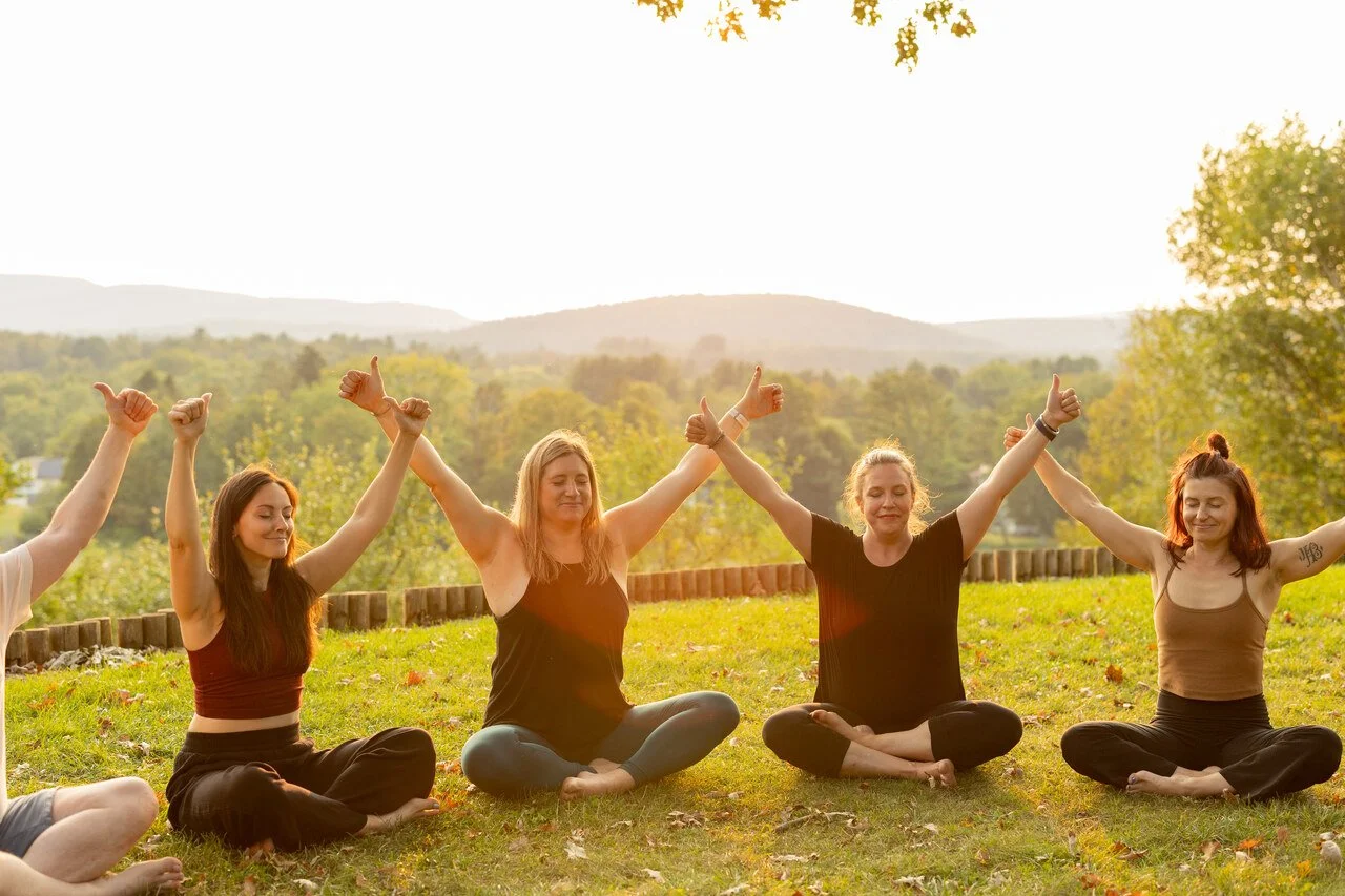 Sunset Yoga at Naumkeag
