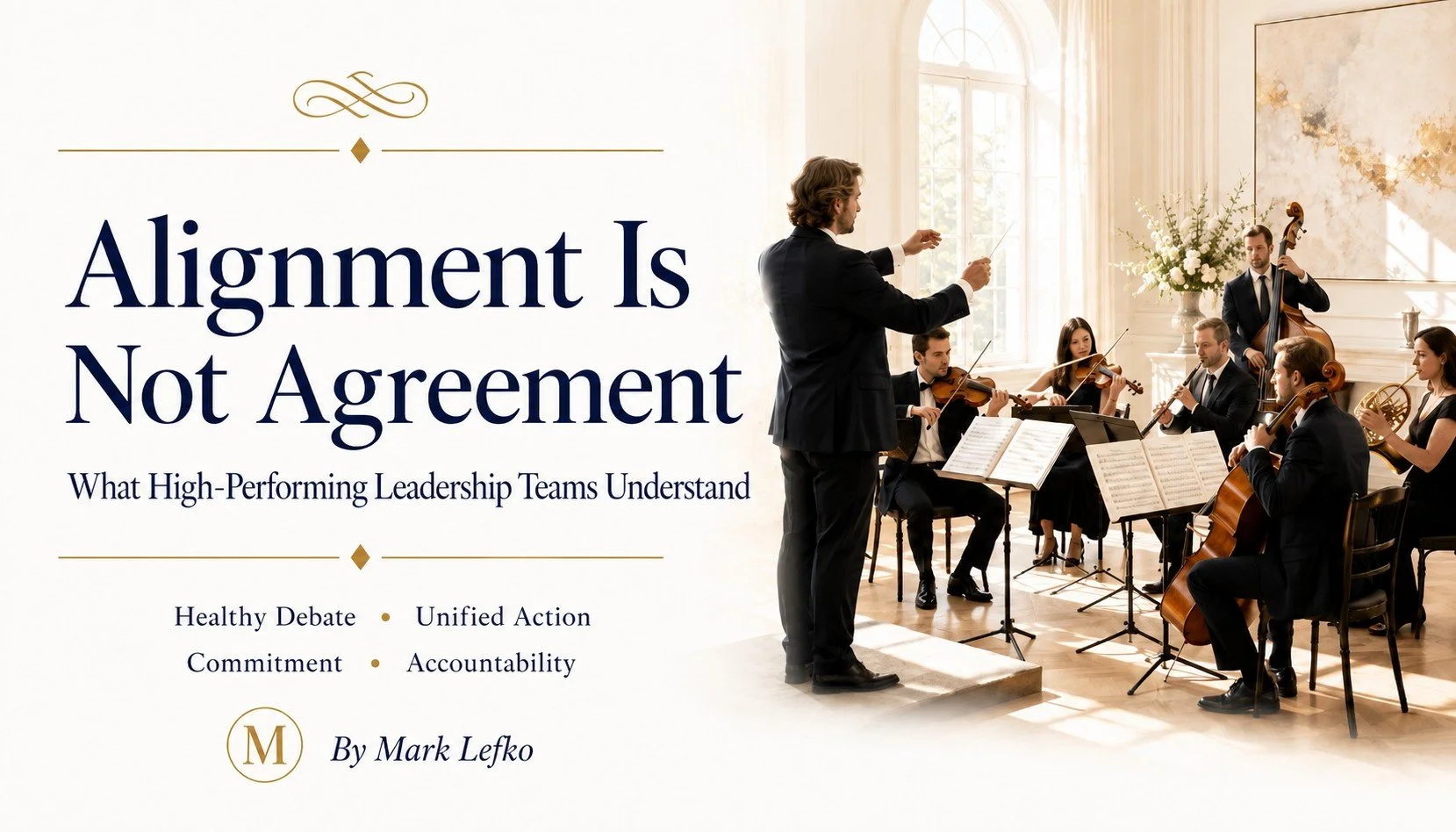 Alignment is Not Agreement — What High-Performing Leadership Teams Understand