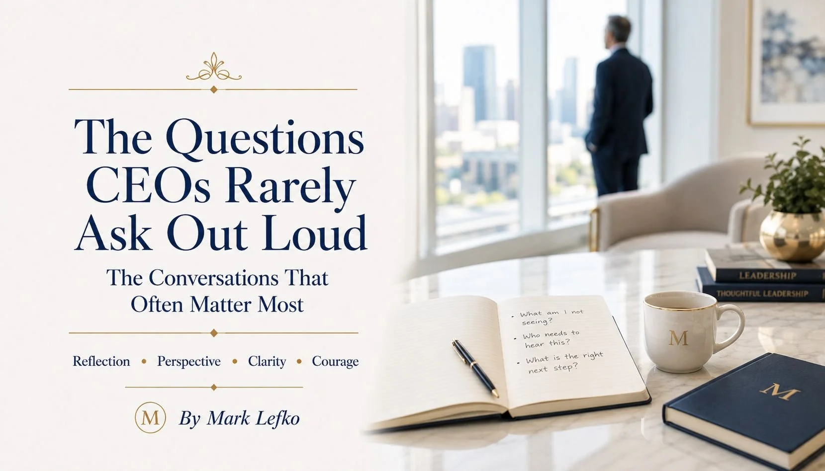 The Questions CEOs Rarely Ask Out Loud — The Conversations That Often Matter Most