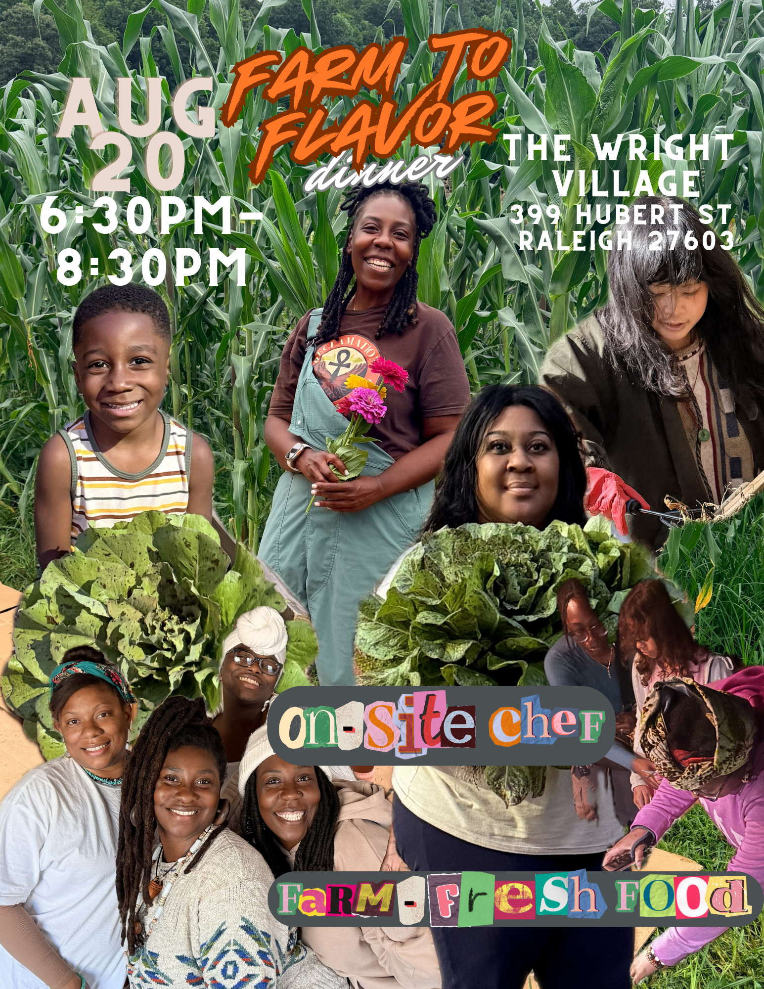 Farm to Flavor Dinner