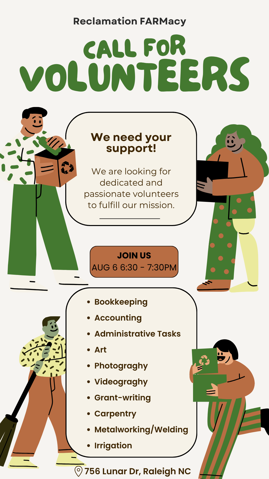 Volunteer Meeting