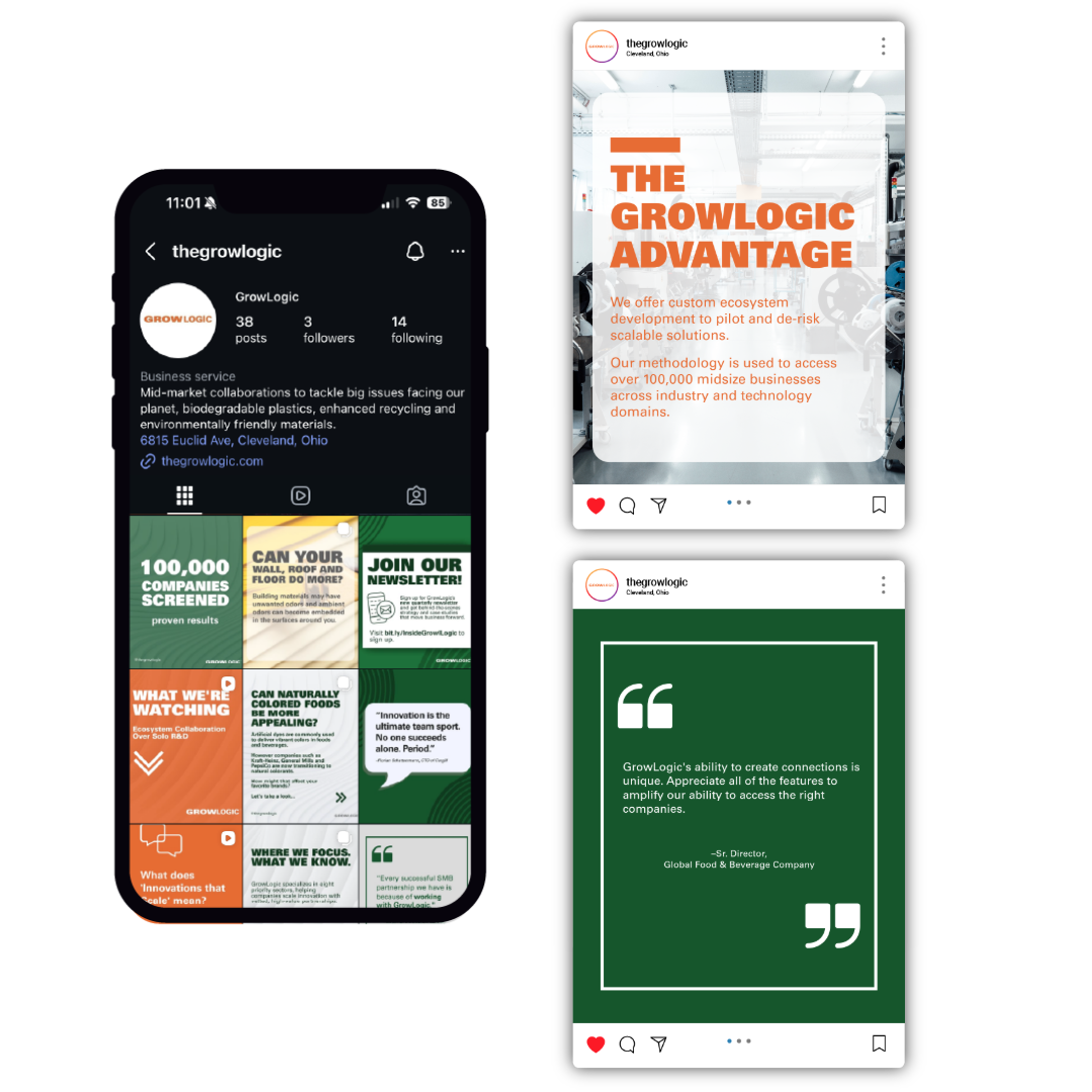 Growlogic - Social Media Feed