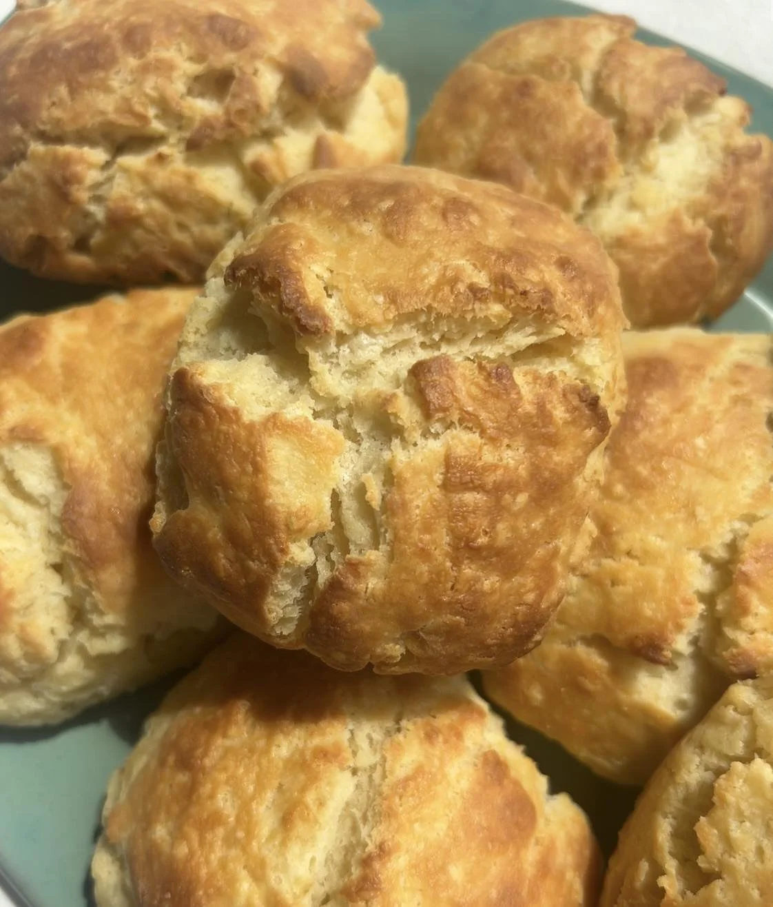 delicious homemade biscuits fresh from the oven and ready to eat