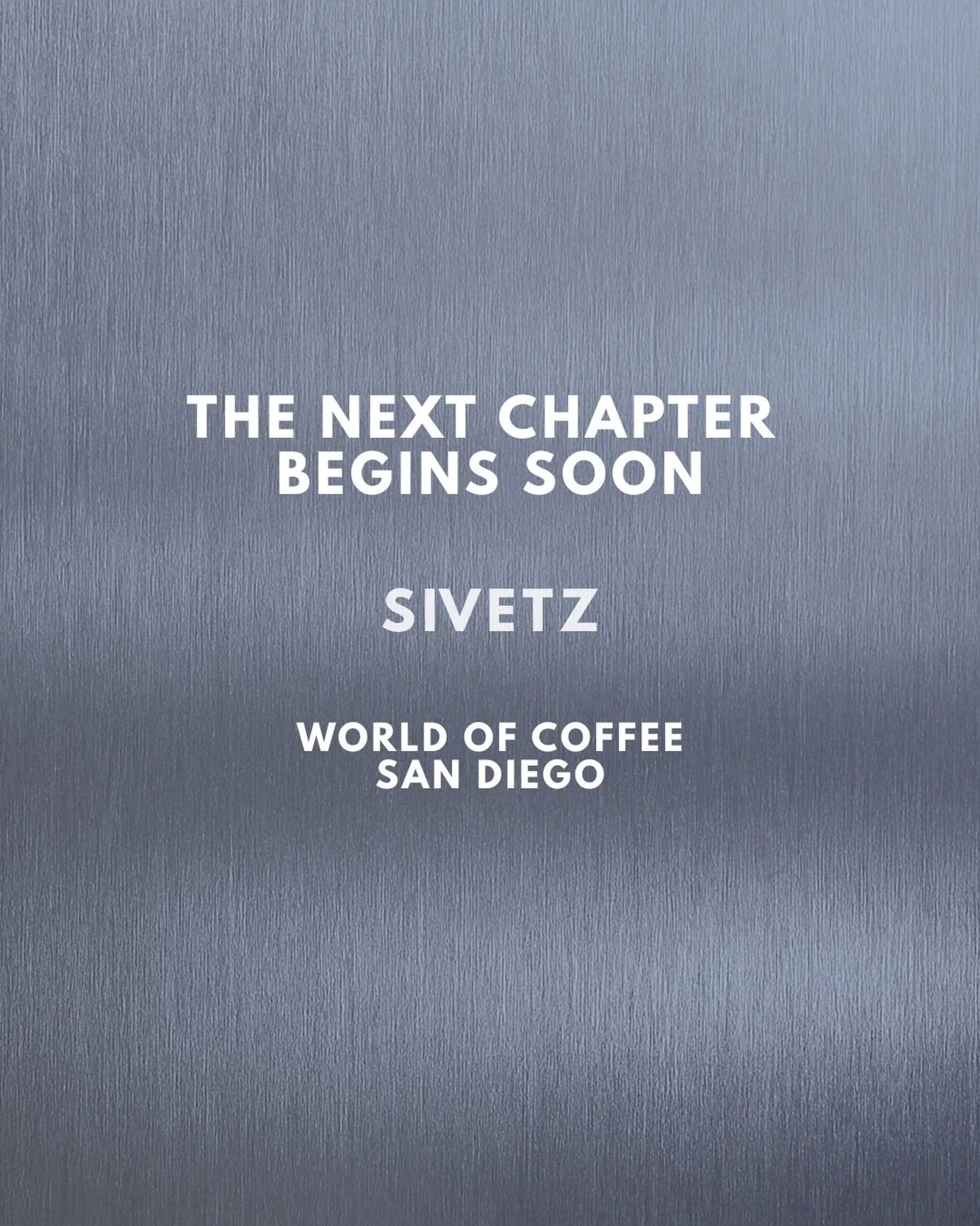Something new is taking shape.

More soon.

World of Coffee - San Diego.

#thesivetz #coffeeroasters #fluidbedroasting #specialtycoffee
