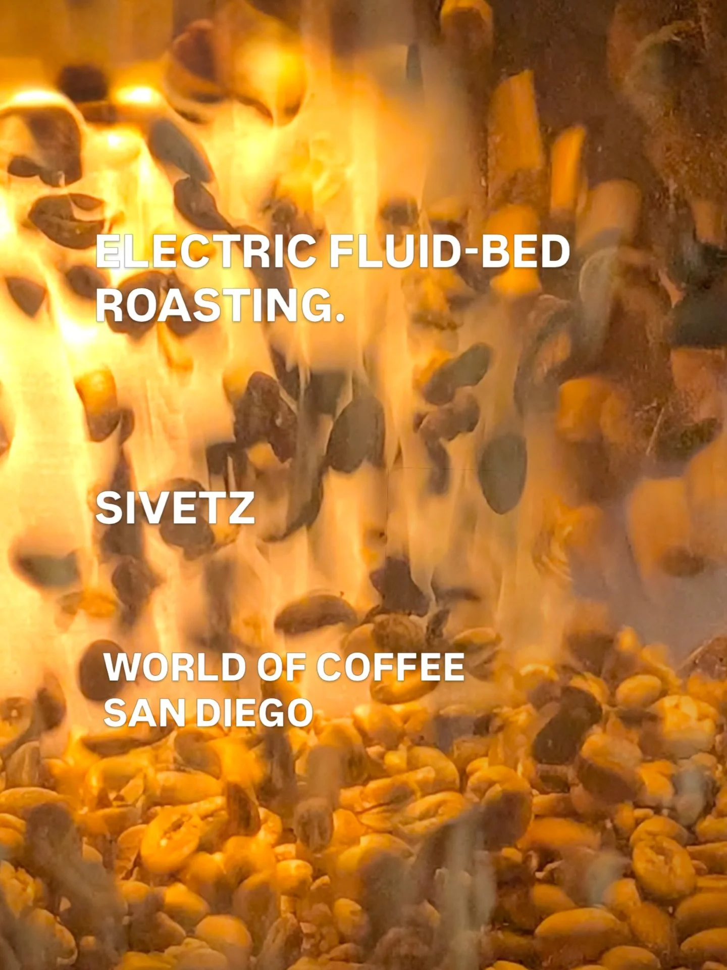 Electric fluid-bed roasting is here.

See it in San Diego. 

#coffeeroasting
#coffeeroaster
#thesivetz 
#fluidbed
#electricroaster