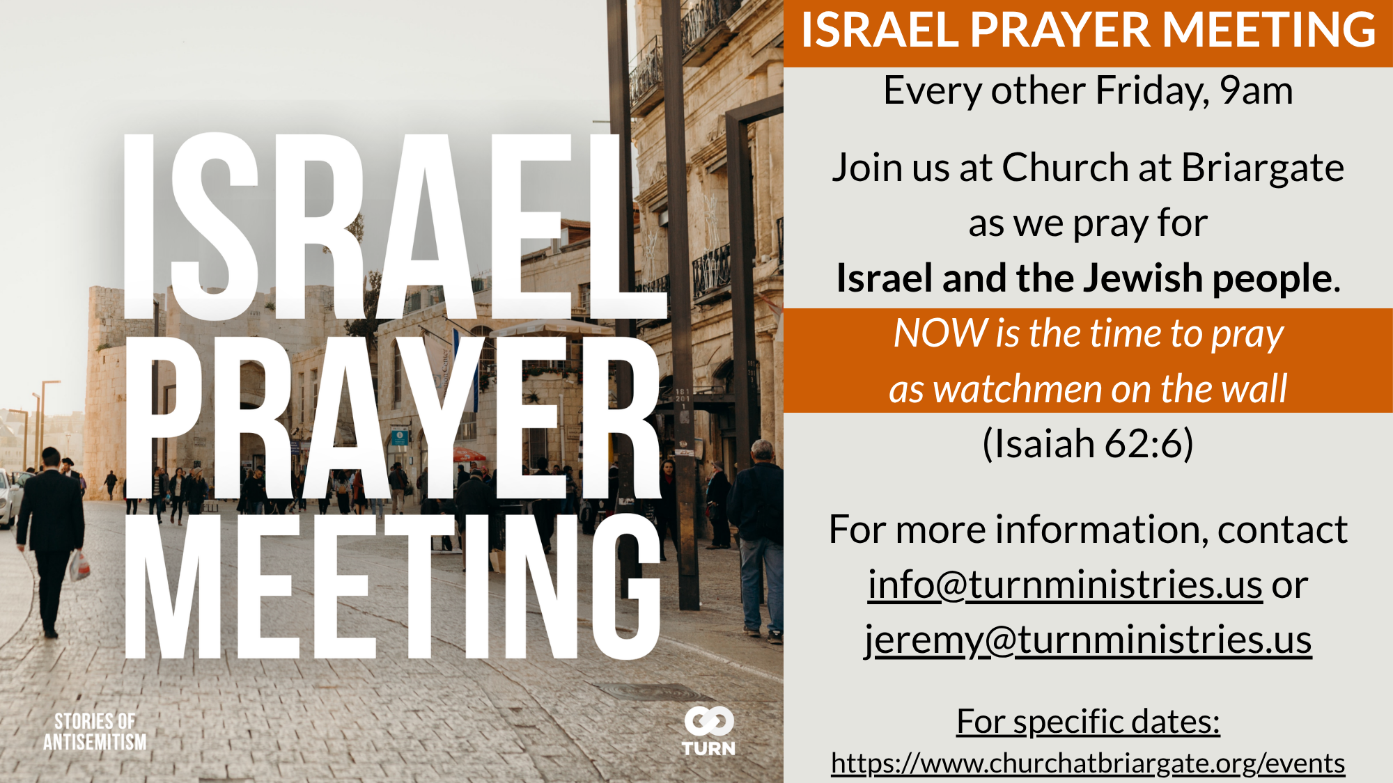 Israel Prayer Meeting