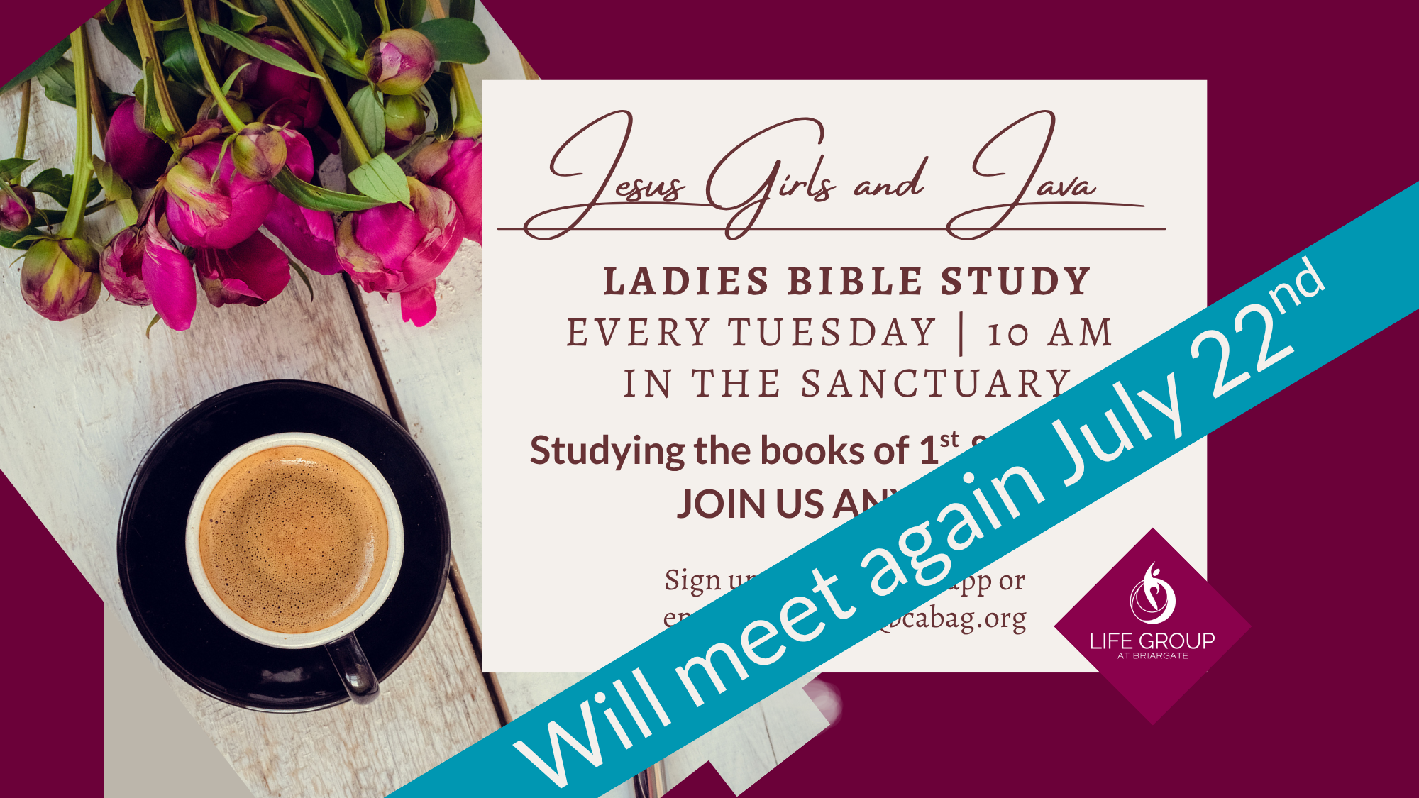 Jesus Girls & Java Bible Study