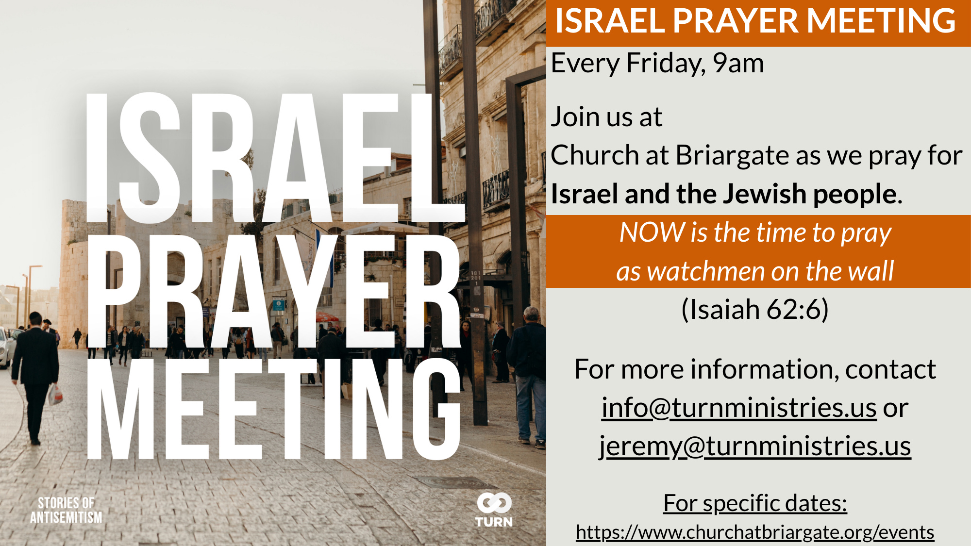 Israel Prayer Meeting