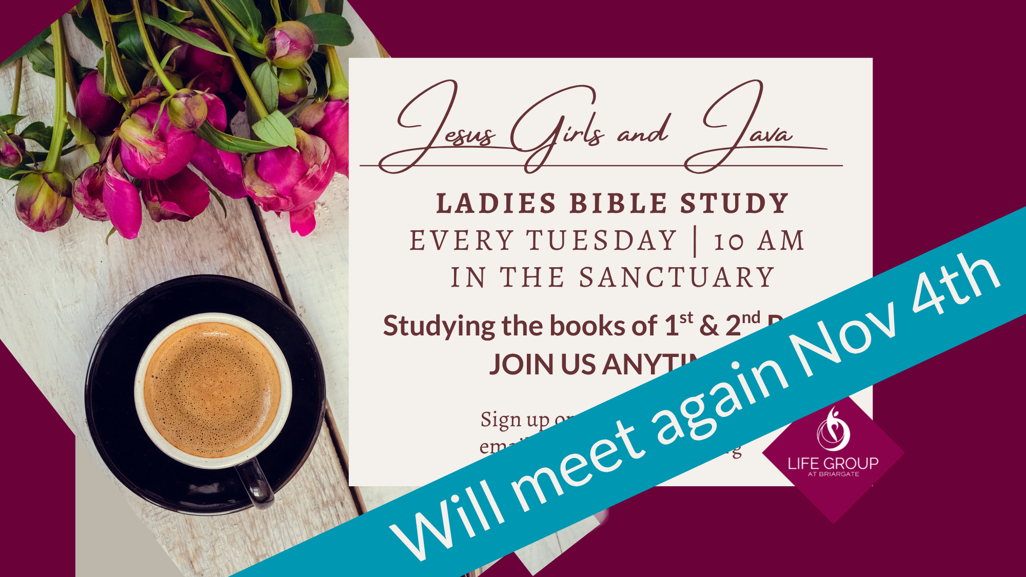 Jesus Girls & Java Bible Study