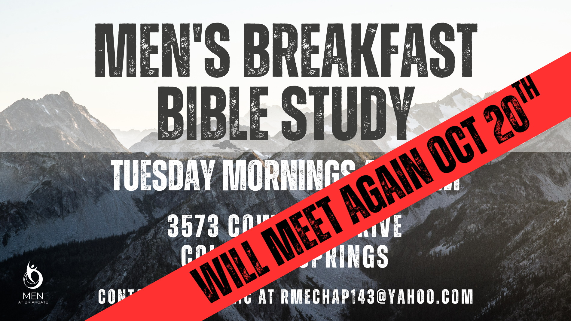 Men's Bible Study & Breakfast