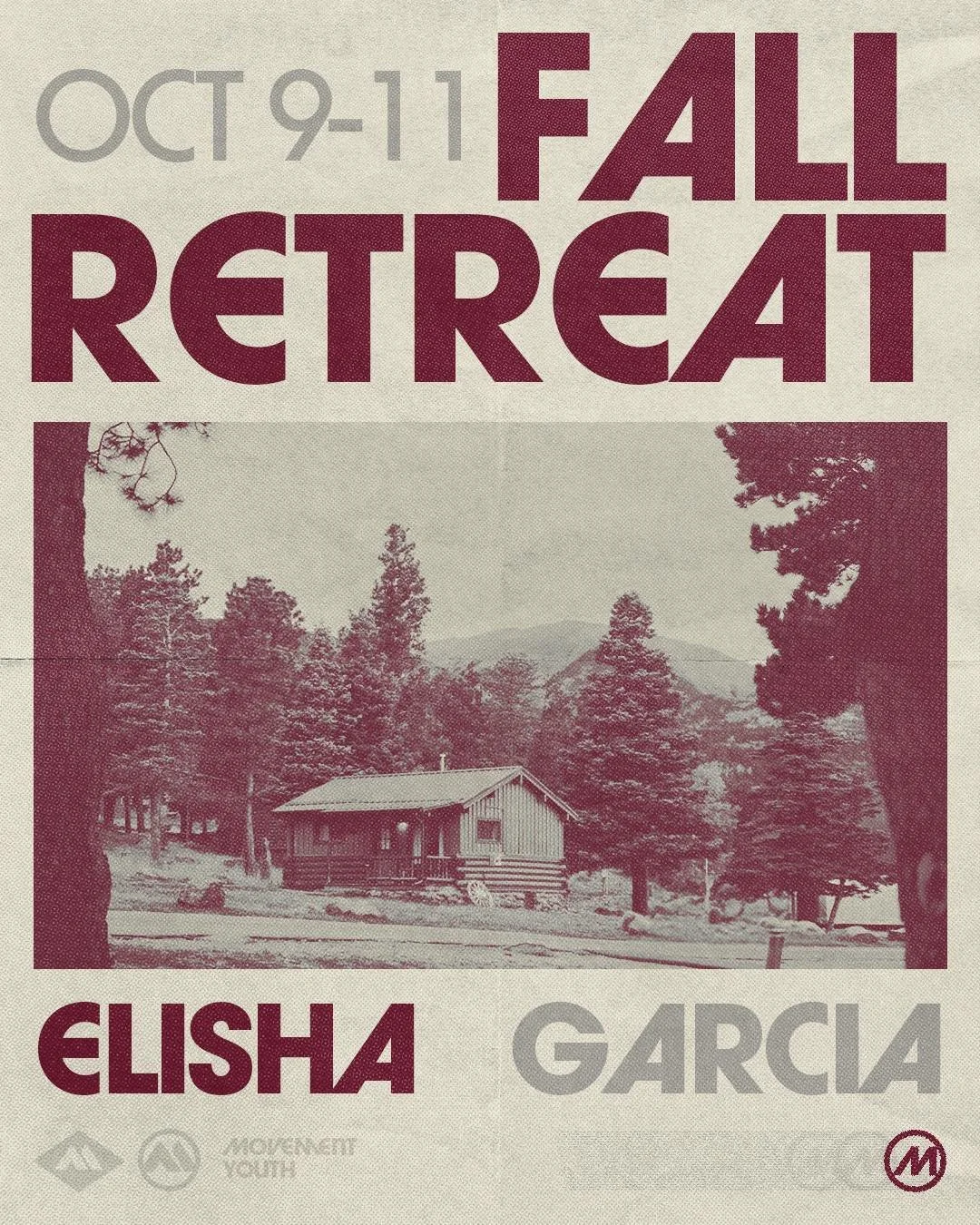 We are leaving tomorrow! Believing God for a refreshing of everyone&rsquo;s spirit and so excited for a time to unplug! 🍁

See you AT THE CHURCH at 3:15pm!