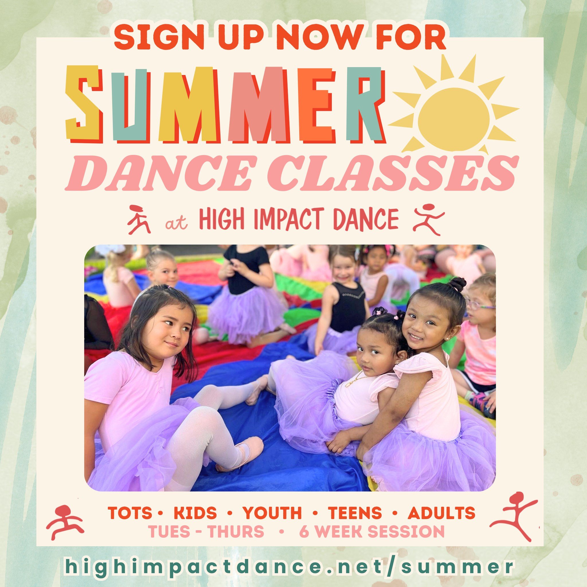 The HID summer lineup is looking HOT! ☀️✨ From weekly classes to intensive workshops and beyond, High Impact Dance has something for the whole family. And while fun is definitely a priority, the benefits go beyond staying busy &amp; having fun! 

Dan