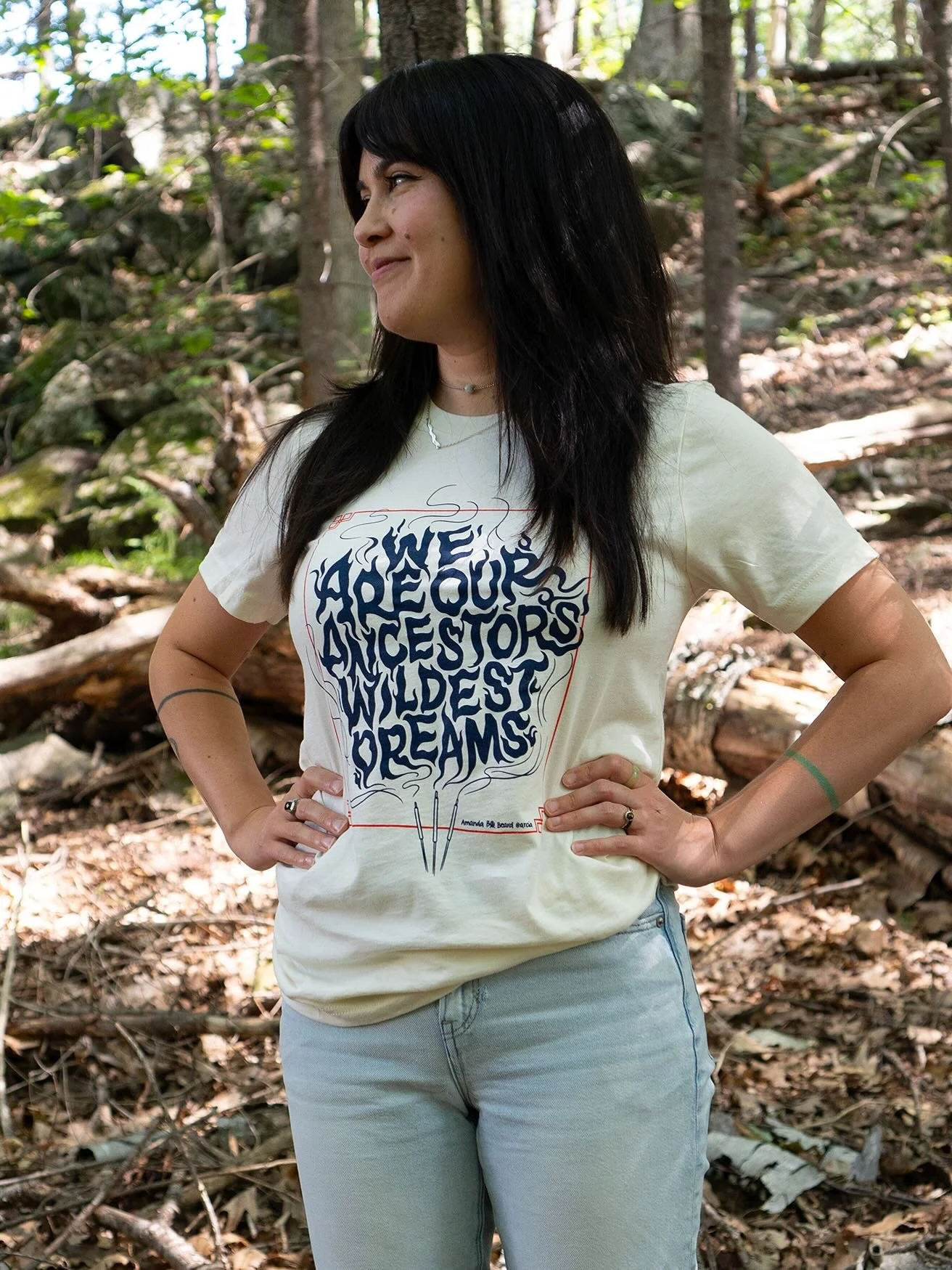 Thank you so much 🥹 to everyone who shared and preordered a “Wildest Dreams” t-shirt in support of immigrant rights. With your help and @rawpaw’s assist, we raised $184 for the ACLU. Every bit helps. Thank you 🙌🏼