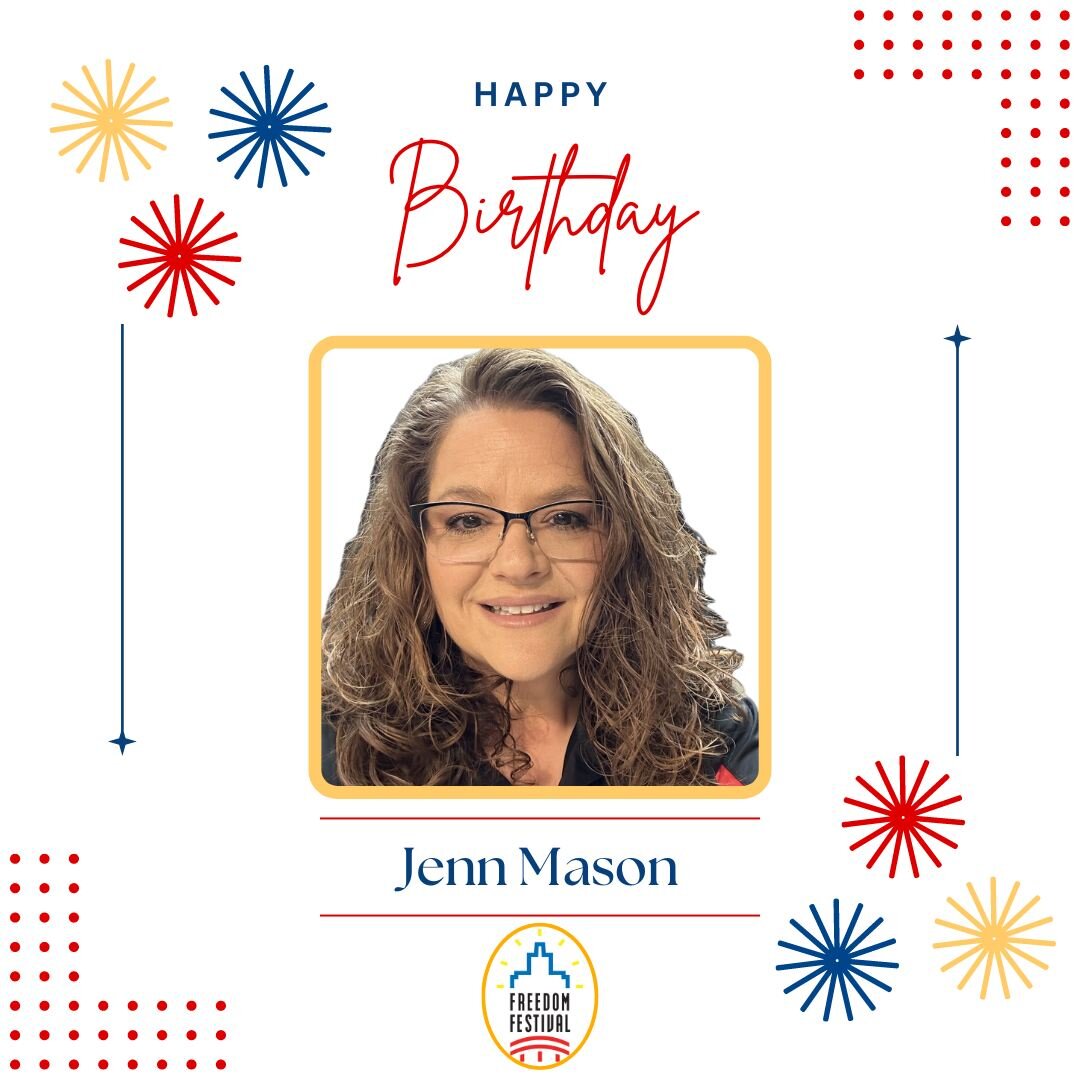 Here's to our other Jenn! 

Please join us today in wishing Jenn Mason a wonderful day! Jenn has jumped right in as a volunteer for our organization! We are lucky to have you and can't wait to continue collaborating with you.