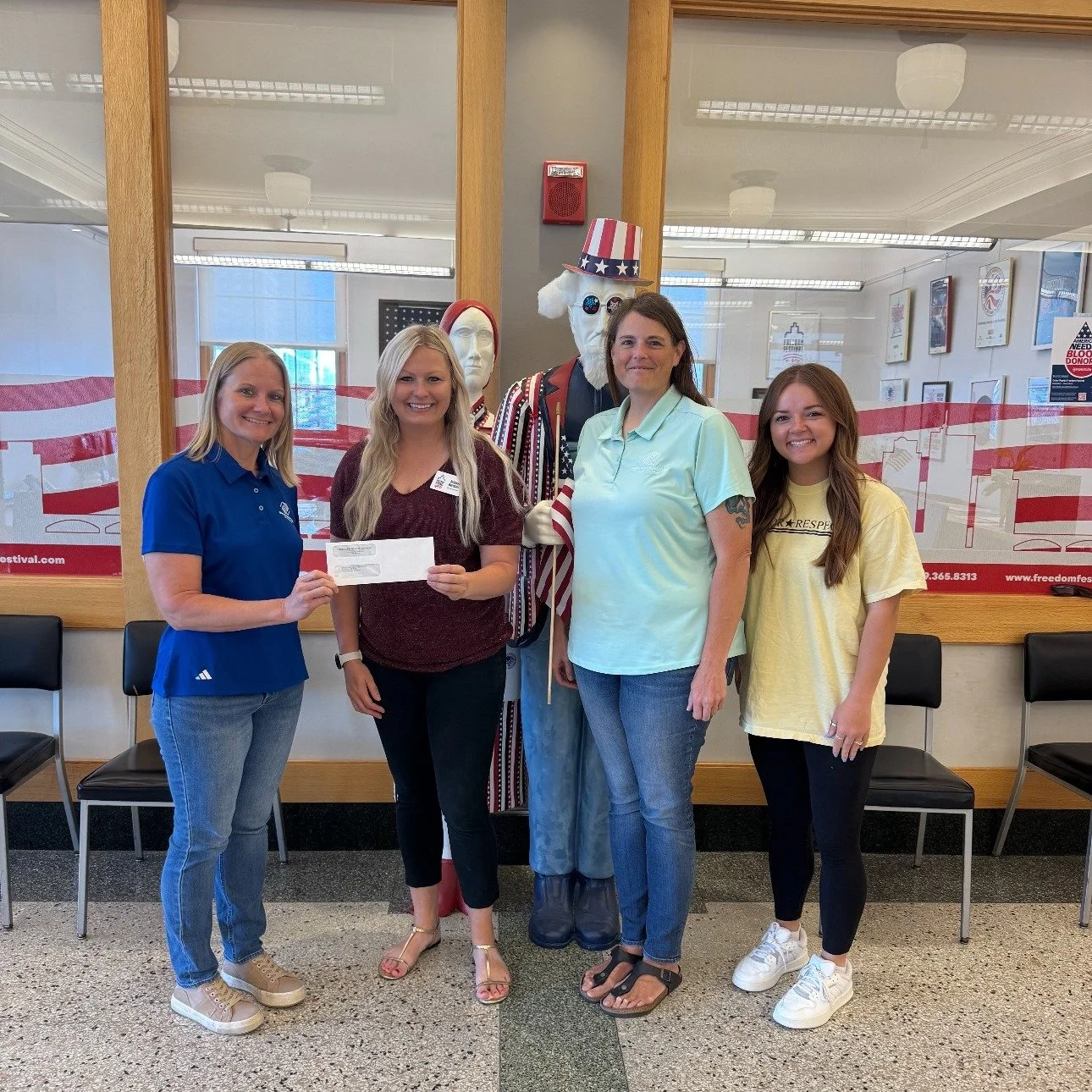 ✨ A huge thank you again to our incredible Win-Win-Win sponsor, @alliant_energy 🌟 Their support empowers our amazing volunteers to keep Freedom Festival events running seamlessly while also giving back to local non-profits. In 2025, we&rsquo;re prou