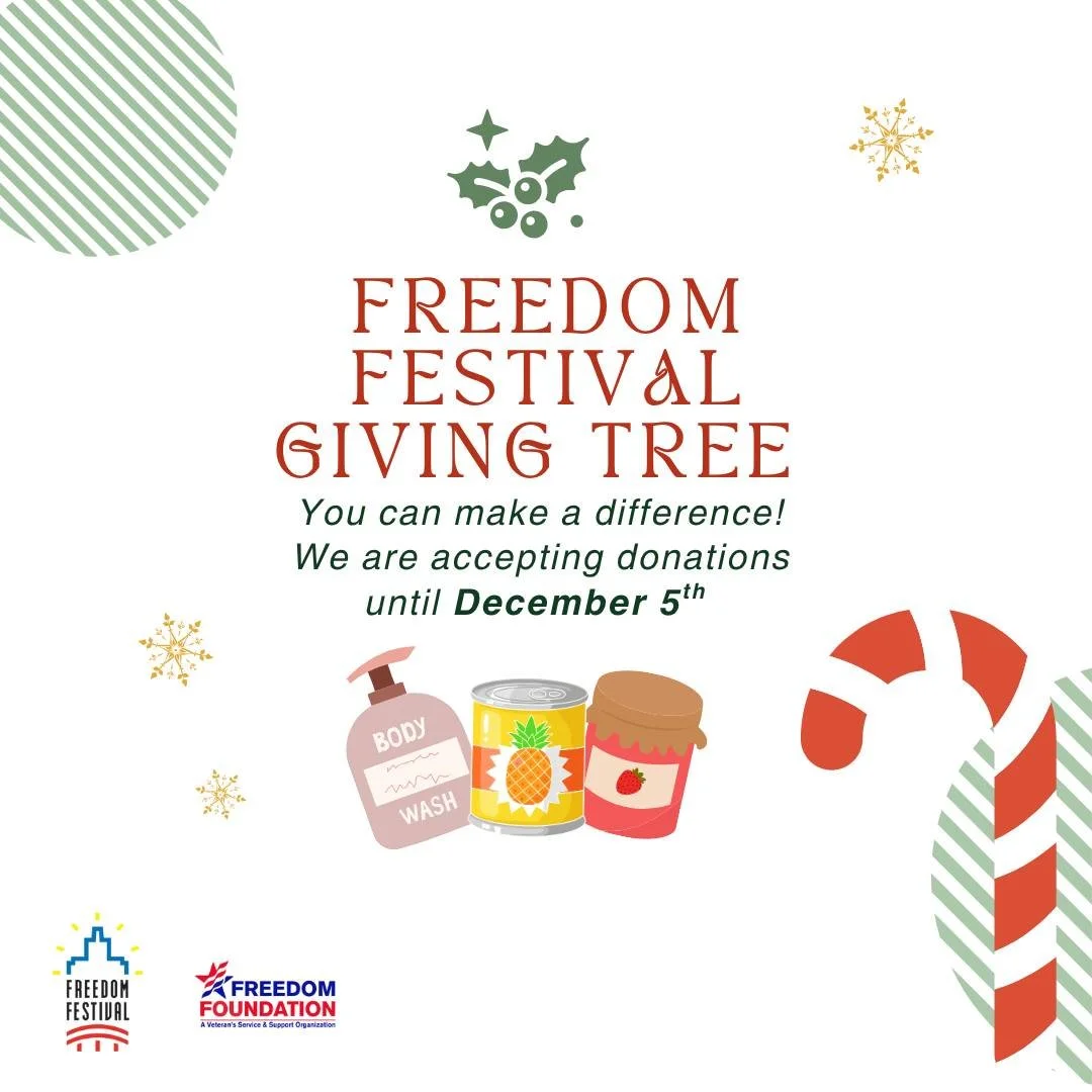 🌲&rsquo;Tis the season to give! We&rsquo;re collecting donations for @freedom_foundation_cr through December 5. Stop by the lobby between 8:30 AM&ndash;5 PM to grab a Giving Tree tag or drop off your items. Let&rsquo;s make a difference together! 🎁