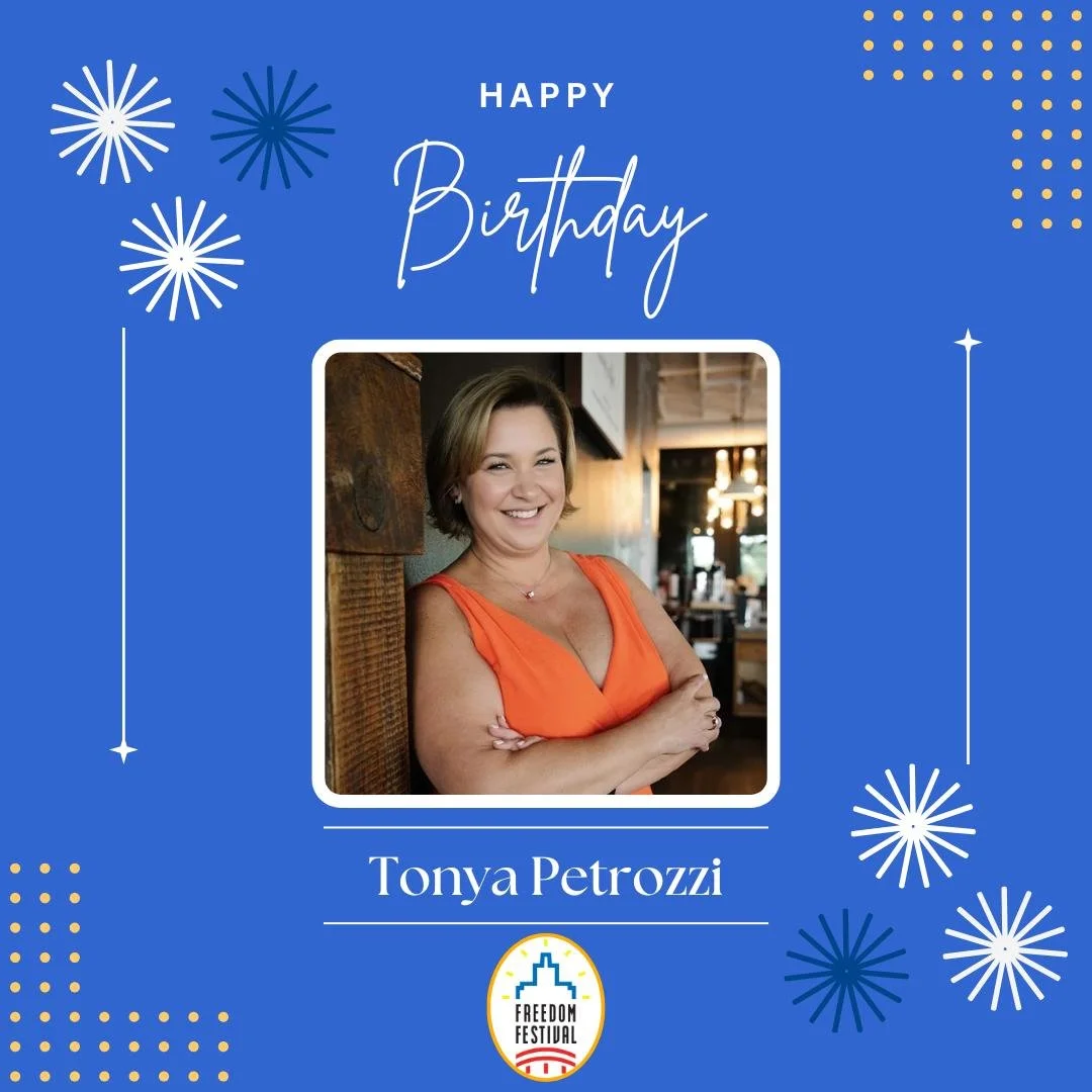 Happy Birthday to one of our amazing Board Members, Tonya! 🎉

Thank you, Tonya, for your dedication and support of the Festival. We truly could not do it without you! Wishing you a wonderful day with loved ones. 💙
