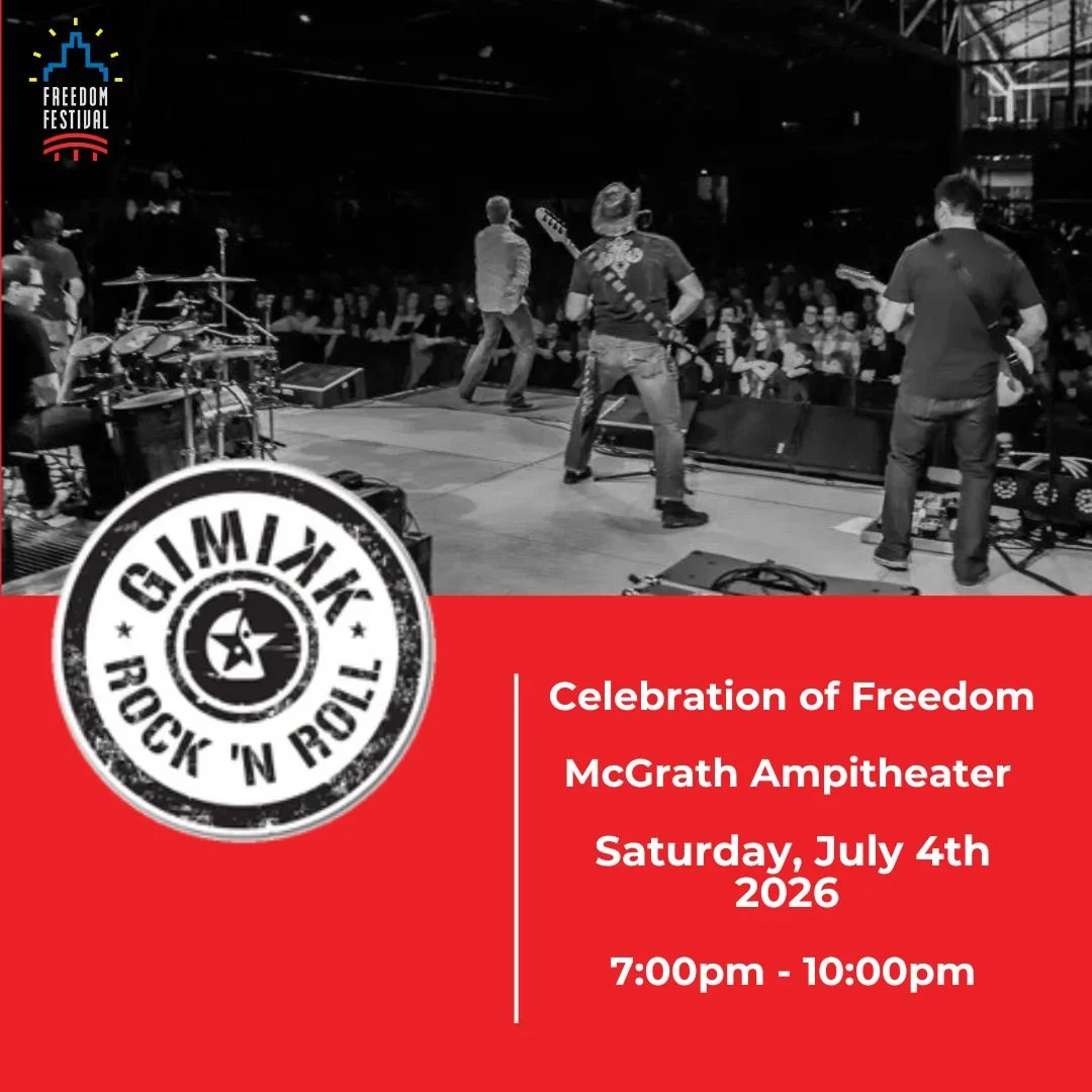 We are thrilled to announce that Gimikk  will be performing live at our Celebration of Freedom event this year! 🎉Get ready for an unforgettable night filled with great music, high energy, and an incredible atmosphere as we celebrate this 4th of July