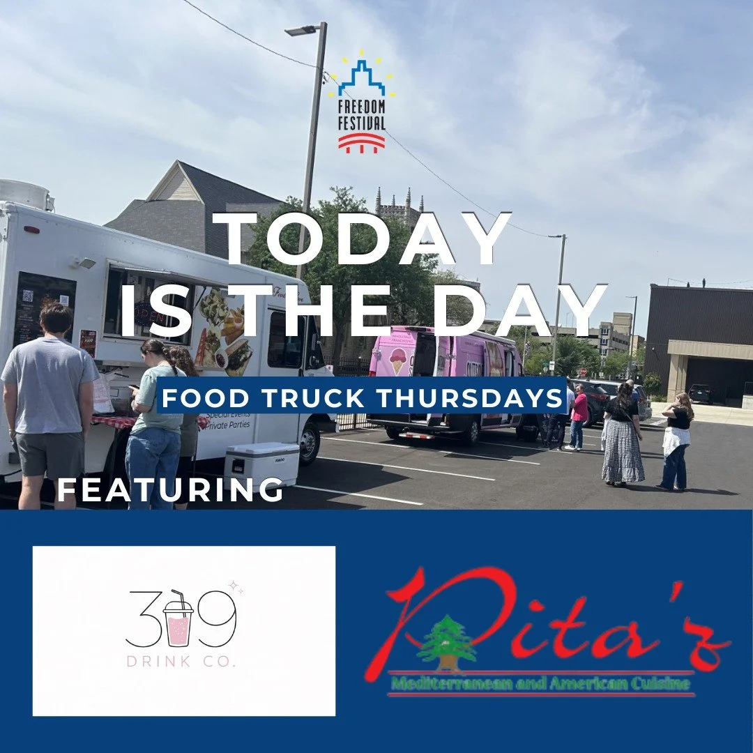 Today is the day! Come out to Food Truck Thursday at Shuttleworth &amp; Ingersoll, P.L.C. and enjoy great food and drinks from 319 Drink Co and Pita'z Mediterranean and American Cuisine .

Join us from 11:00 AM&ndash;1:30 PM for a delicious lunch, gr