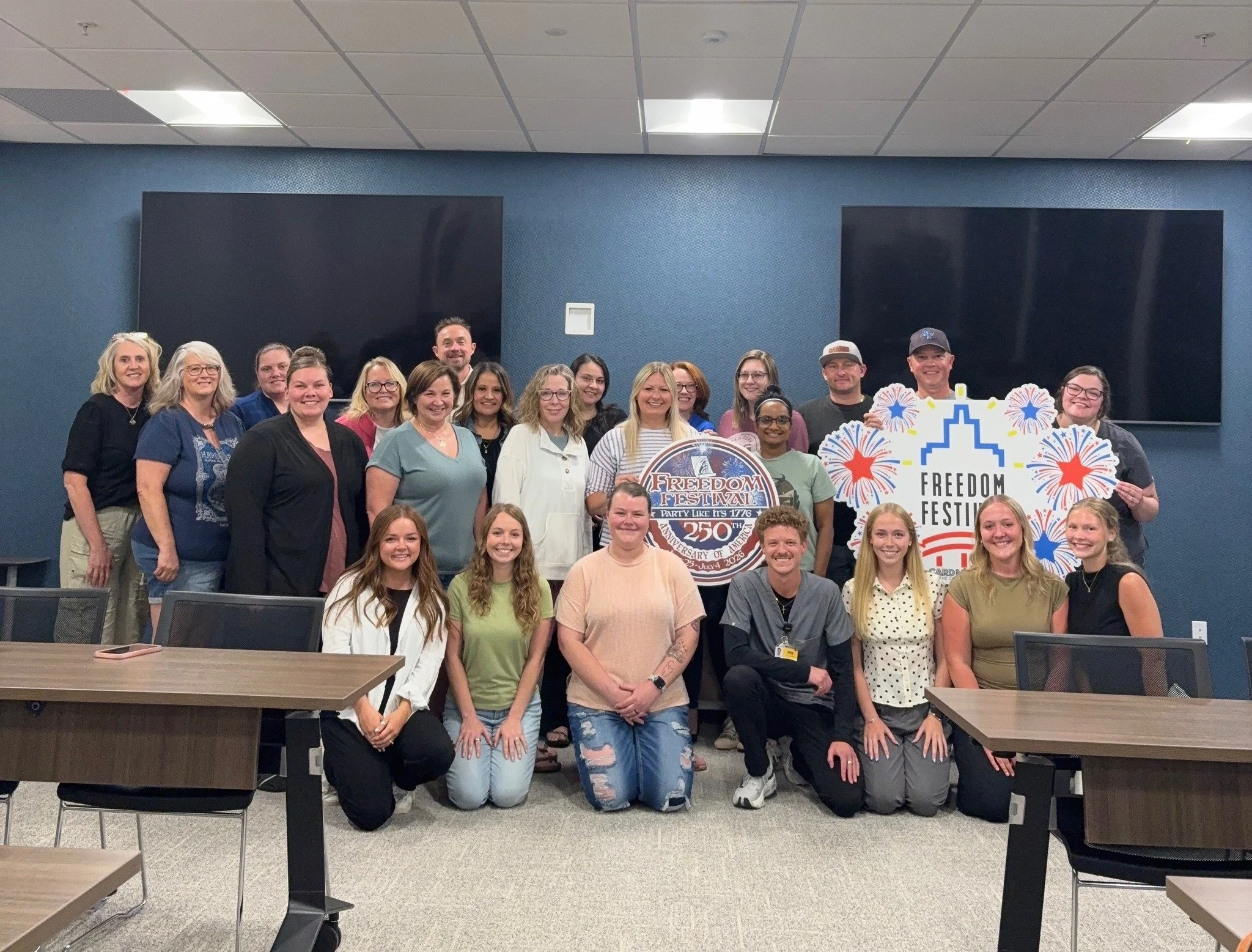 The countdown is on! 🇺🇸🎉

This week, our board and staff rolled up their sleeves and gathered to put the final pieces in place for the biggest celebration of the summer! From big-picture planning to the smallest details, we&rsquo;re making sure ev