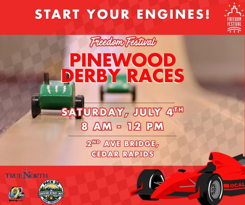 🏁 Get Ready, Get Set, Go! 🏁

Mark your calendars for our NEW July 4th Kids Racing Event on the 2nd Ave Bridge!

Young racers will have the chance to put their speed and creativity to the test in an exciting competition against other participants. F