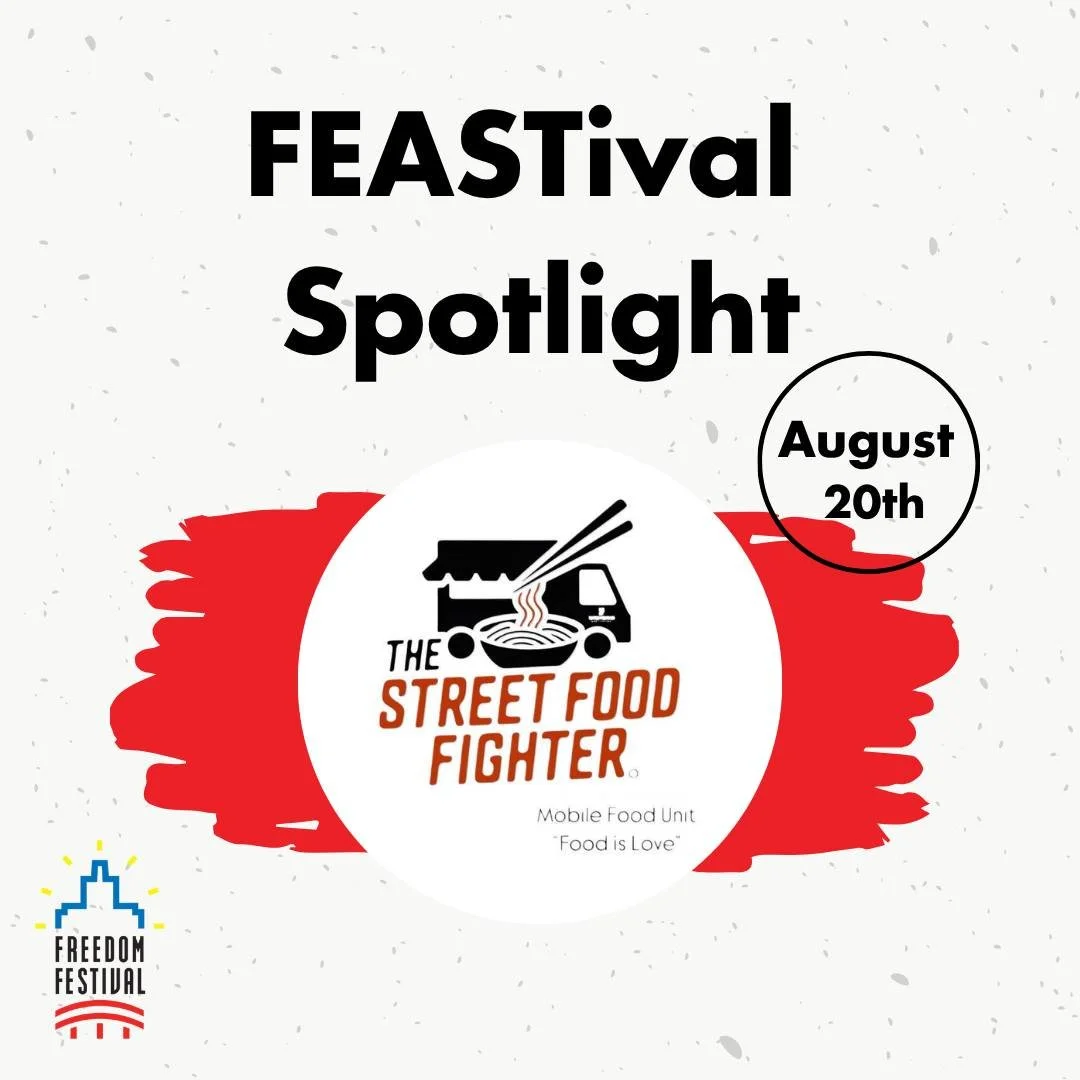 🌟 FEASTival Vendor Spotlight! 🌟

Get ready to satisfy your cravings with The Street Food Fighter Mobile Food Unit  at this year's FEASTival! Their fresh, flavorful menu is sure to be a crowd favorite.

🥢 Pork Egg Rolls &ndash; Hand-rolled daily, a