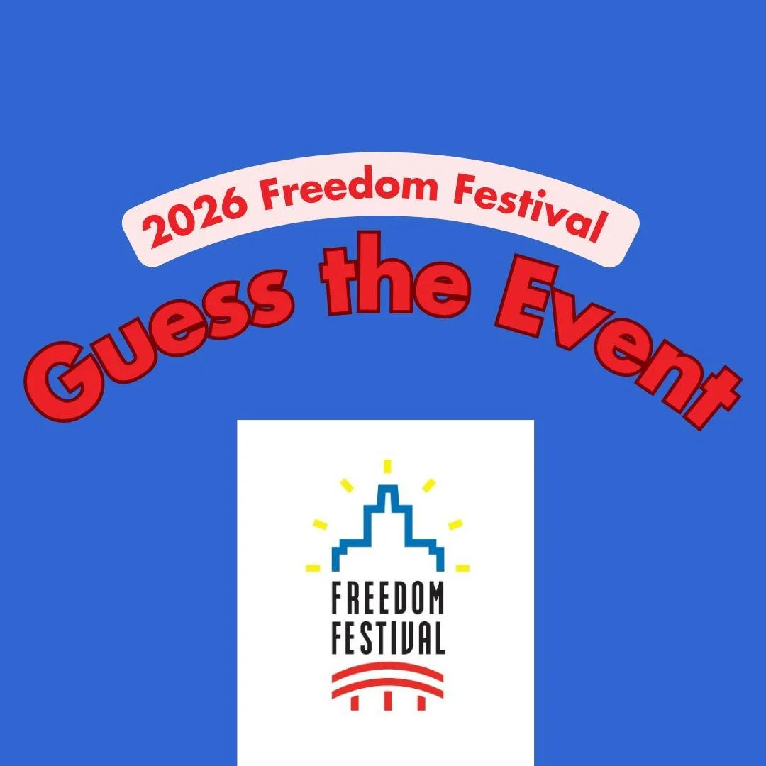 👀 Guess the Event!

Can you figure out which Freedom Festival event this clue belongs to? 🤔

Take your best guess, then swipe to see if you're right! ➡️

Did you guess it correctly? Let us know in the comments! ❤️💙