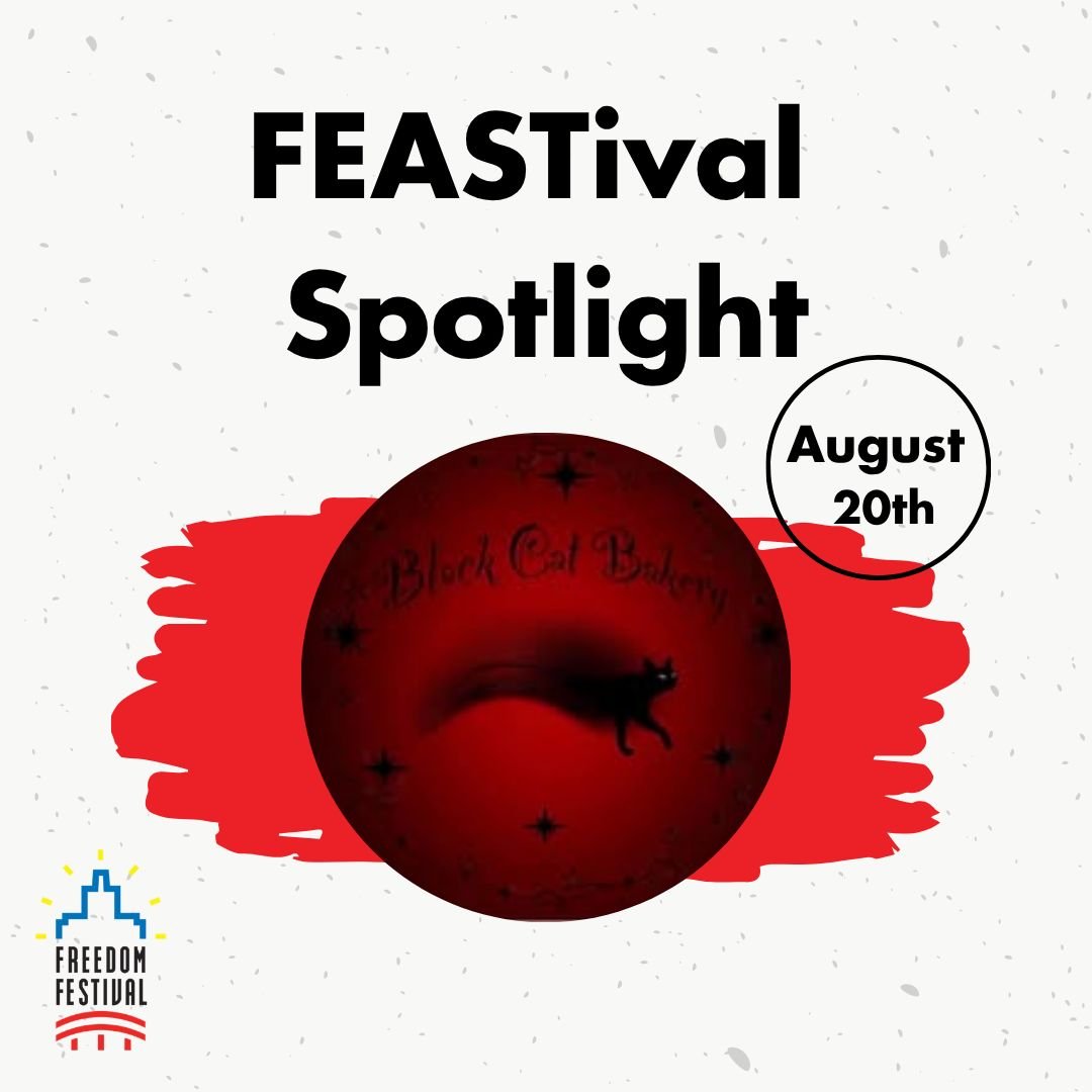 FEASTival Market Vendor Spotlight: Black Cat Bakery! 🐈&zwj;⬛🧁

We&rsquo;re excited to have Black Cat Bakery joining us at FEASTival! Here&rsquo;s a little bit about their business:

&ldquo;We&rsquo;re two best friends starting a bakery business tog