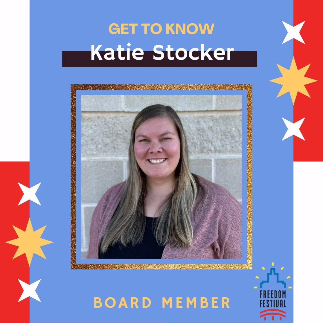 ⭐ Meet the Board: Katie Stocker ⭐

It&rsquo;s time for another edition of our Meet the Board series! This week, we&rsquo;re introducing Katie Stocker and giving you a chance to get to know one of the dedicated volunteers who helps make the Freedom Fe