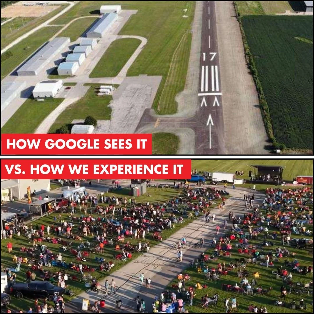 How Google sees it vs. how WE experience it! 👀❤️🤍💙

Same places, unforgettable experiences! ✨

There's nothing quite like seeing our communities come together and make memories that last a lifetime! 🎆

One Festival. Many Communities. Countless Me