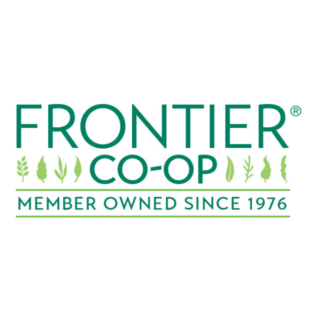 Frontier Co-op logo in green text on a plain white background