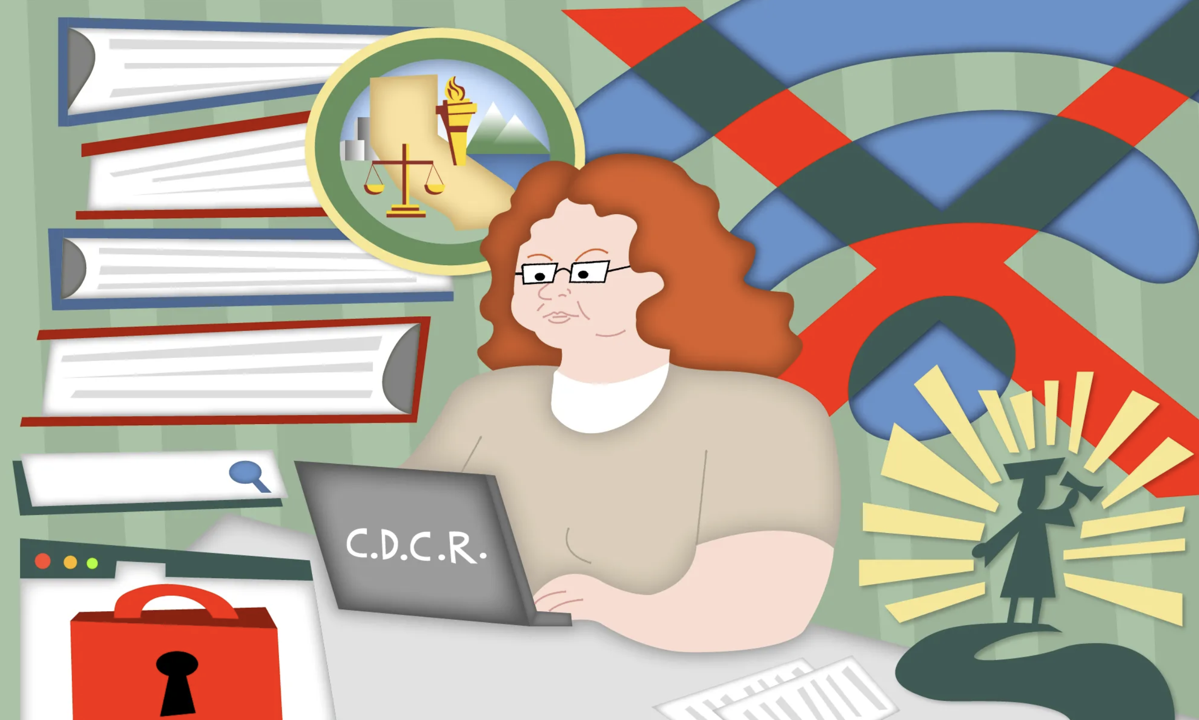 California inmates can take college classes, but often with no internet and limited tech