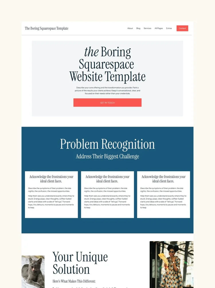 Strategic Squarespace Templates for Small Business Owners | JPK Design Co