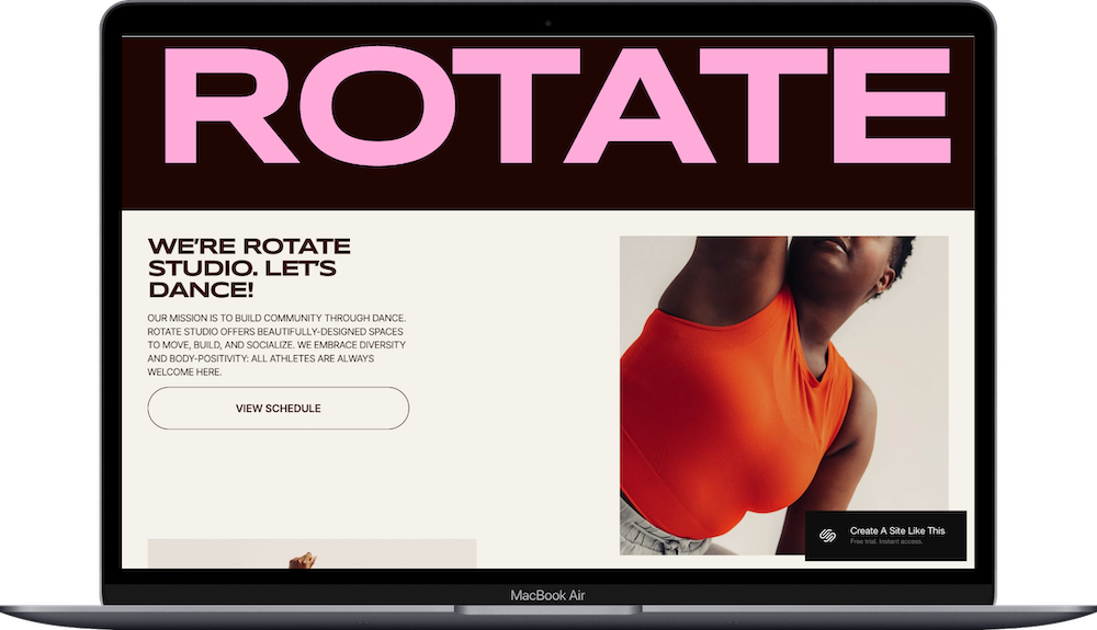 Rotate Squarespace Template Review | JPK Design Co