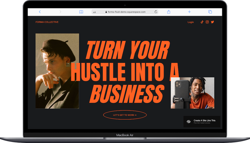 Forma Squarespace Template Review