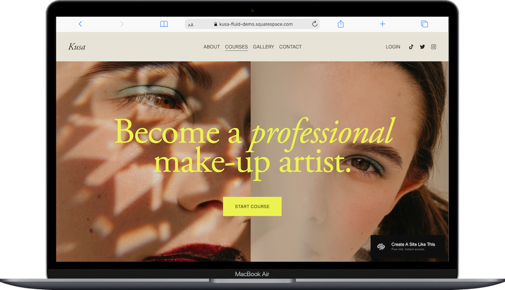 Kusa Squarespace Template Review