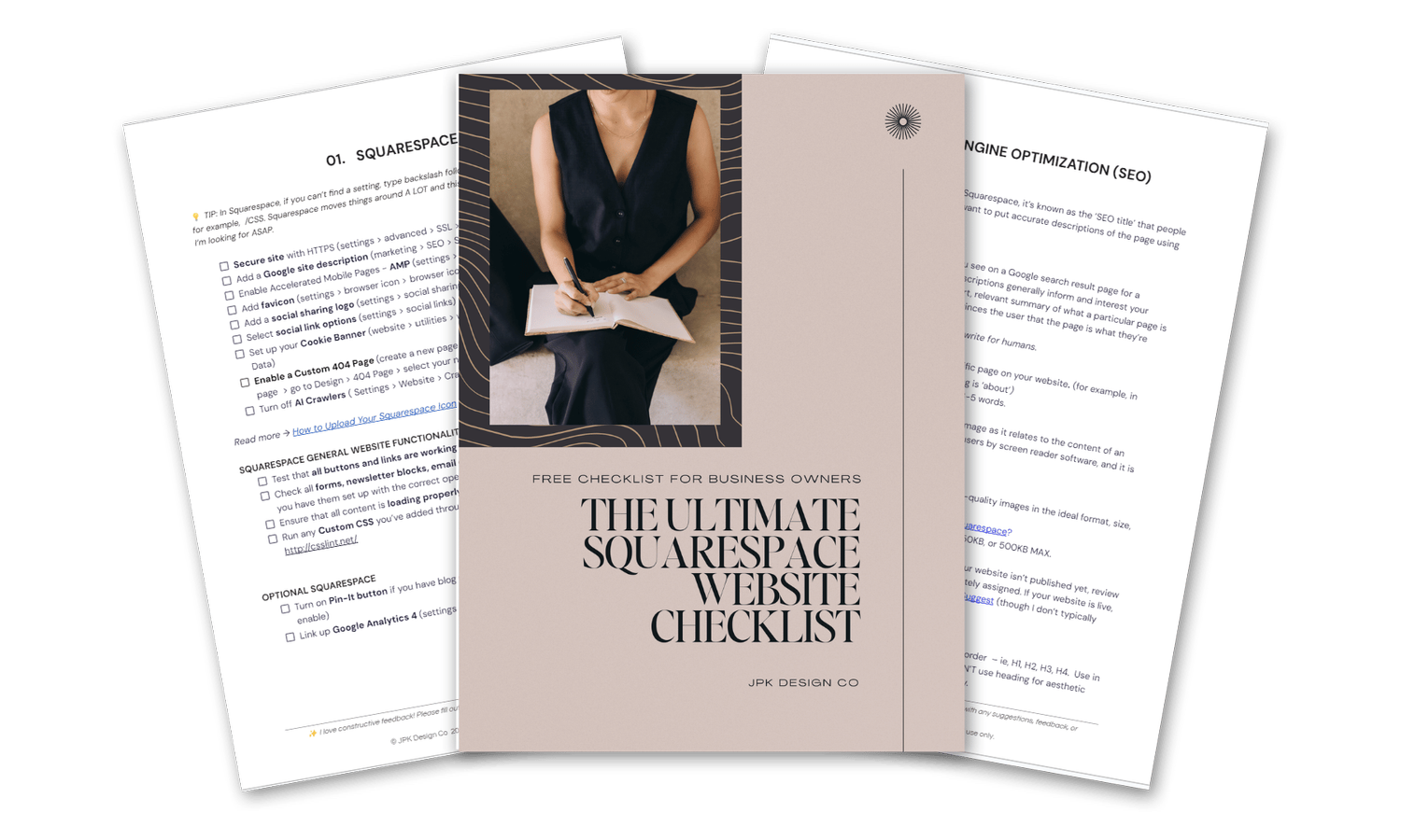 Free squarespace website checklist complete launch guide jpk design co