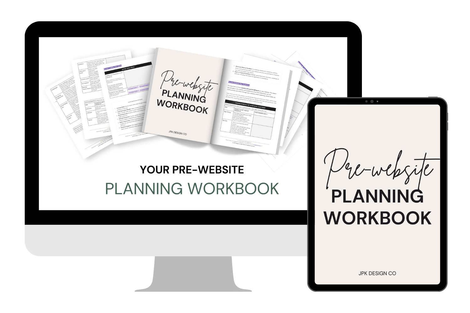 Pre Website Planning Workbook JPK Design Co Pre website planning workbook jpk design co