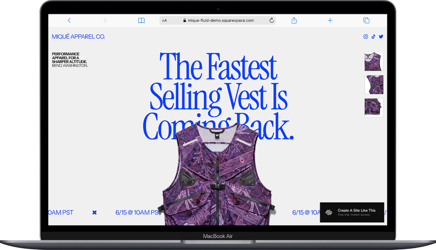 New Squarespace Templates Spring 2026: Florence, Hause, Mique, and Julian