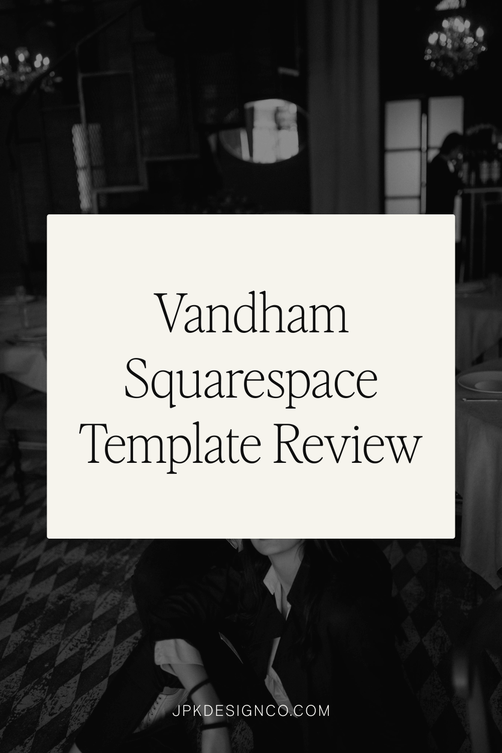 Vandam Squarespace Template Review