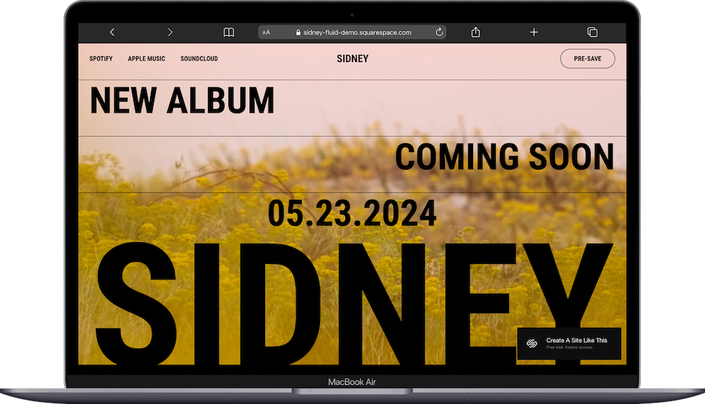 6 Best Squarespace Templates for Musicians & Bands (2026) JPK Design Co