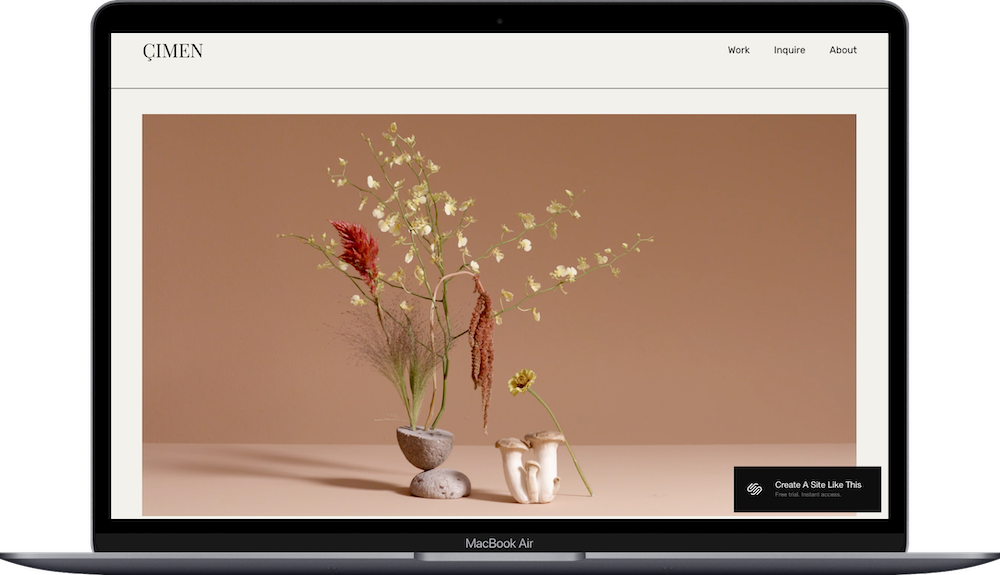 Çimen Squarespace Template Review