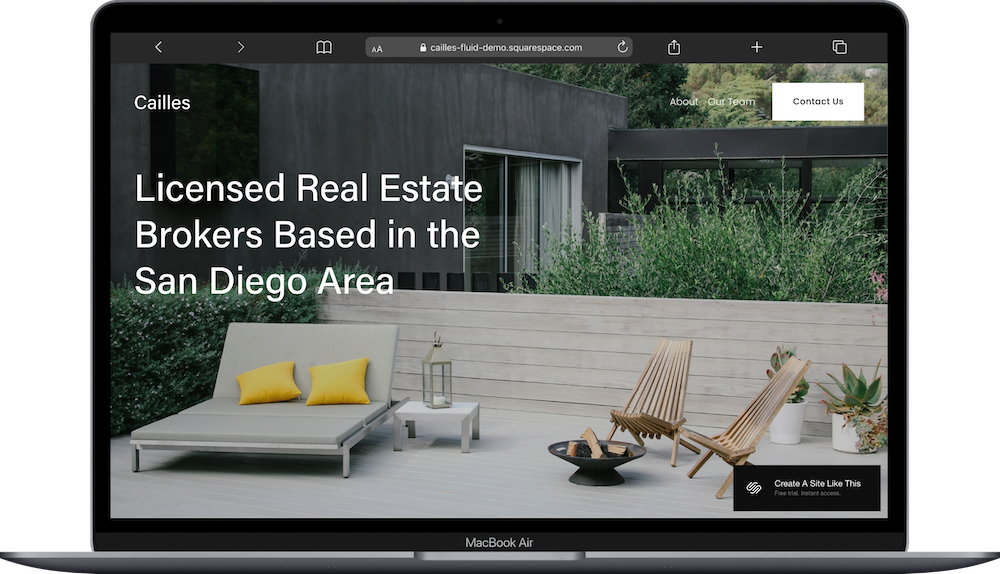 Cailles Squarespace Template Review