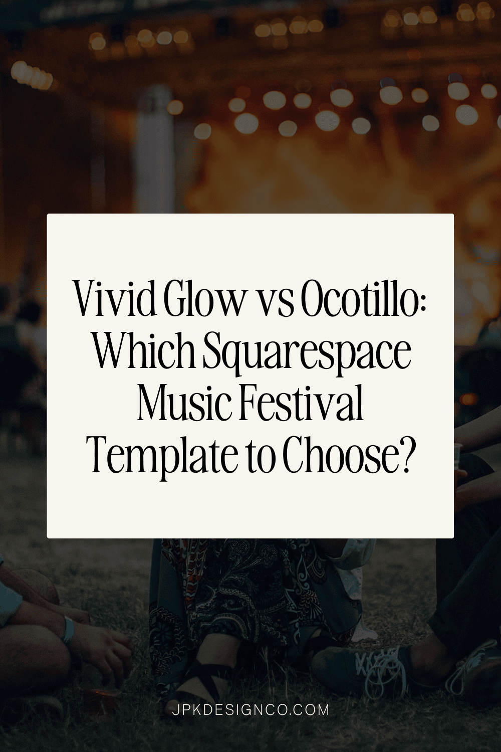 Vivid Glow vs Ocotillo: Which Squarespace Music Festival Template Should You Use? (2026)