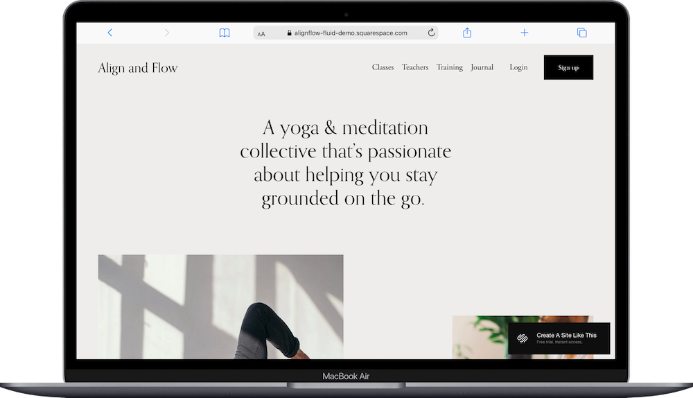 Alignflow Squarespace Template Review