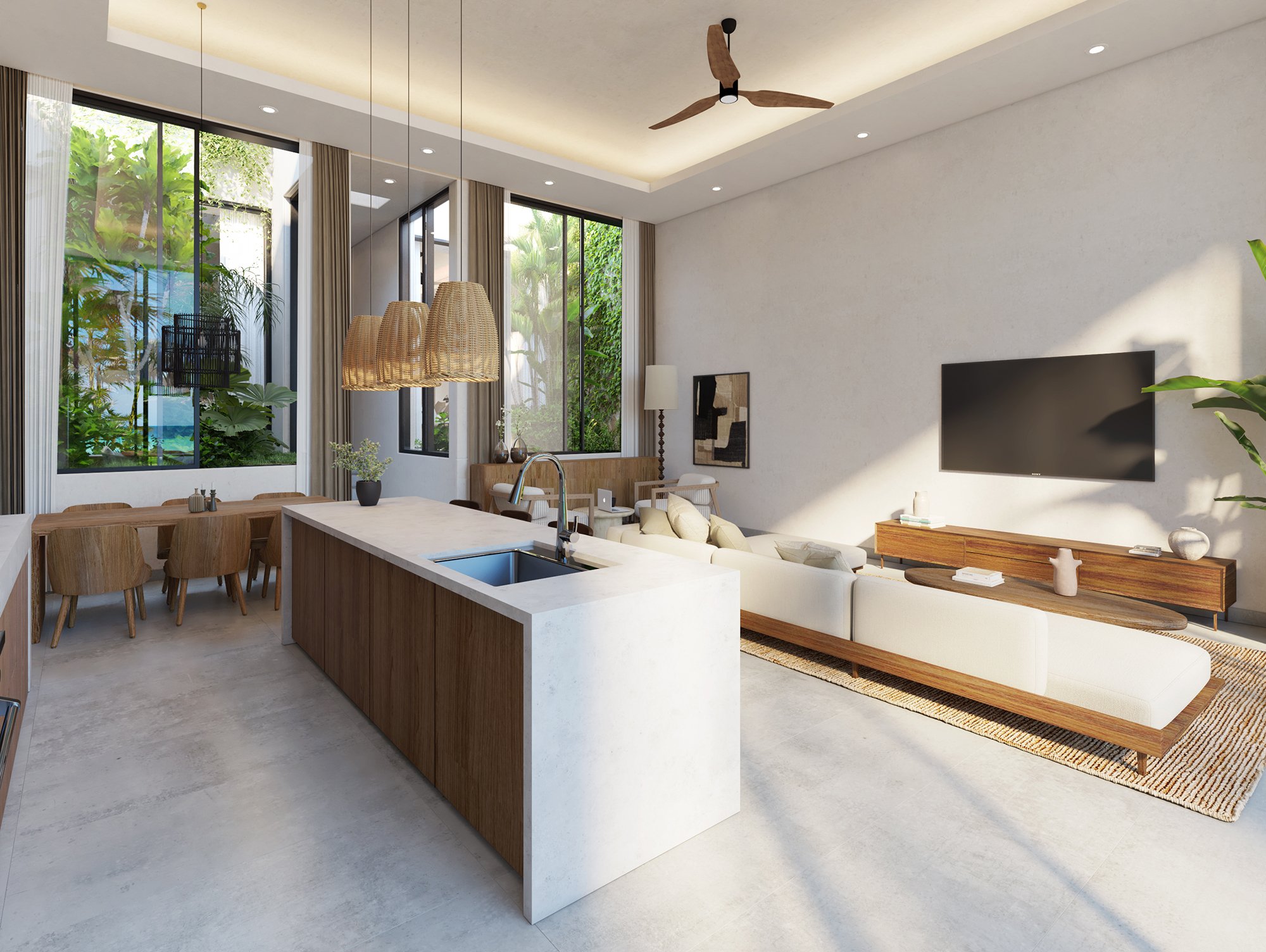 Kitchen - Sandbank Villas